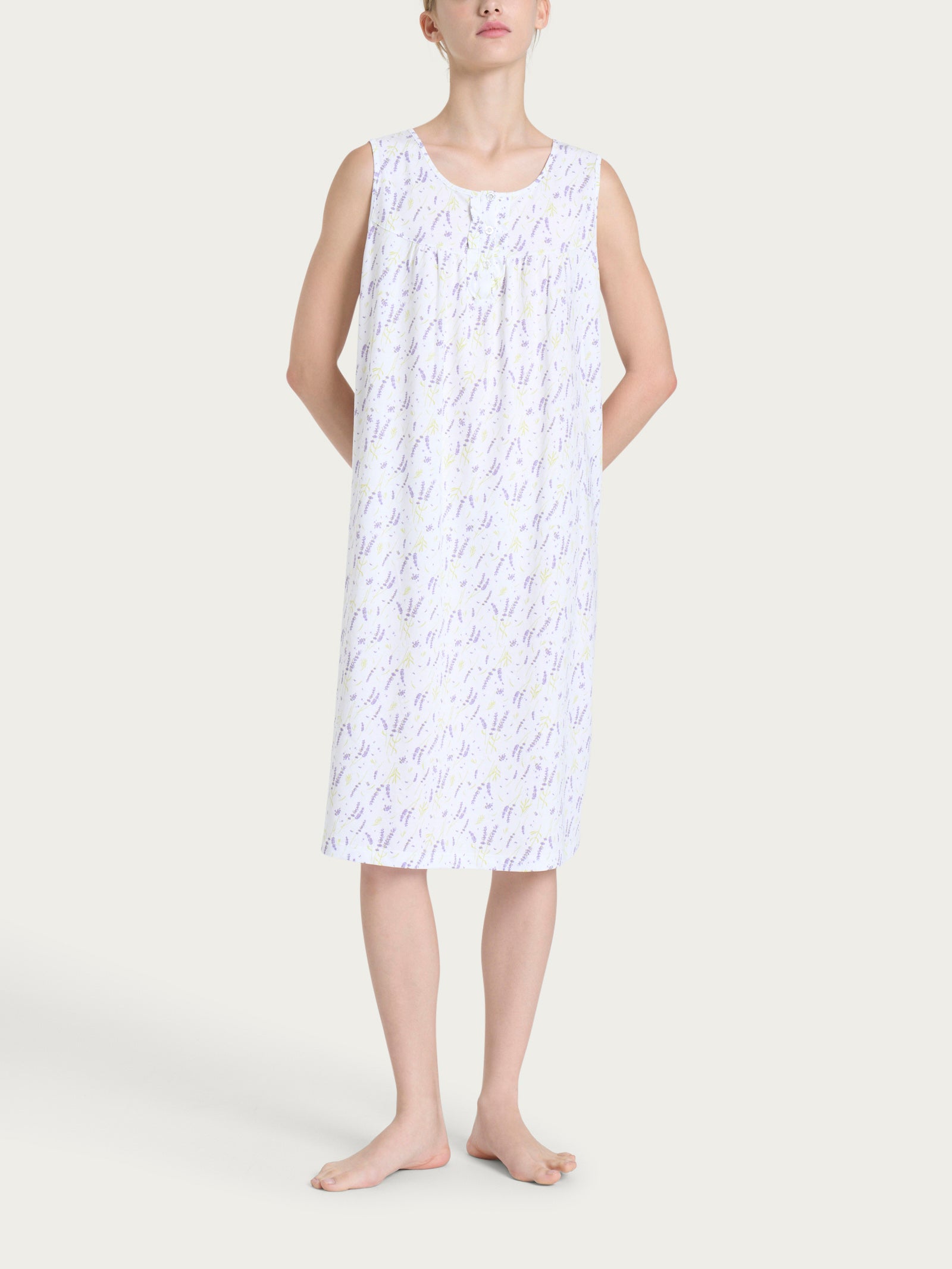 Ragno Jersey di Cotone camicia da notte donna Thistle cotone