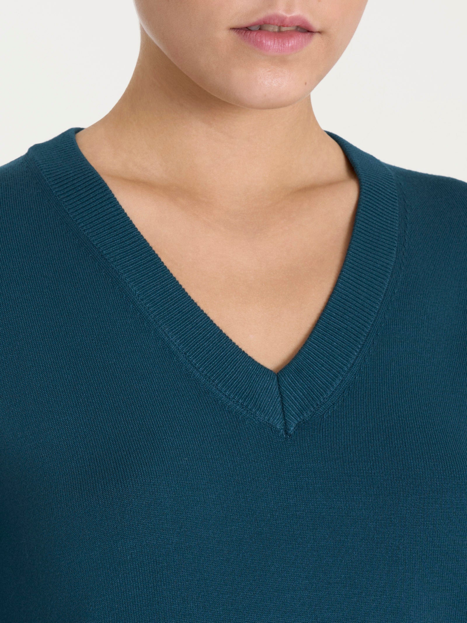 Ragno Four Seasons Winter Basic maglia donna blu scollo V
