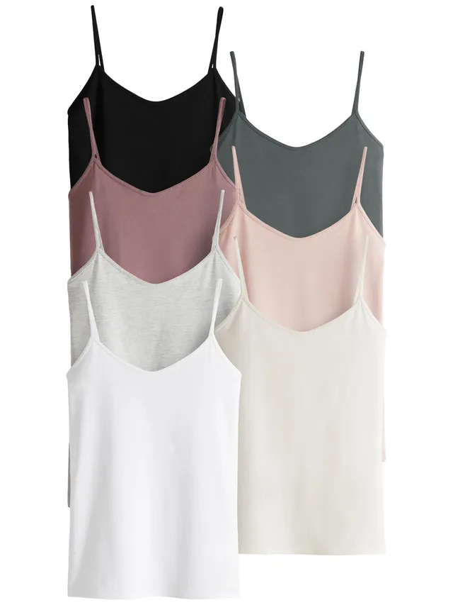 Geo Next The Set canotte donna spalline sottili 7 pezzi