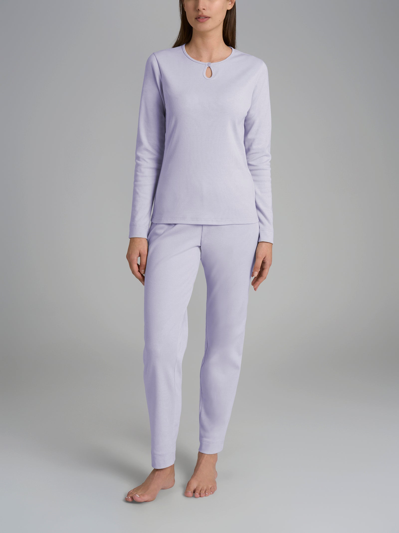 Ragno Thermo Cotton pigiama goccia cotone garzato Thistle