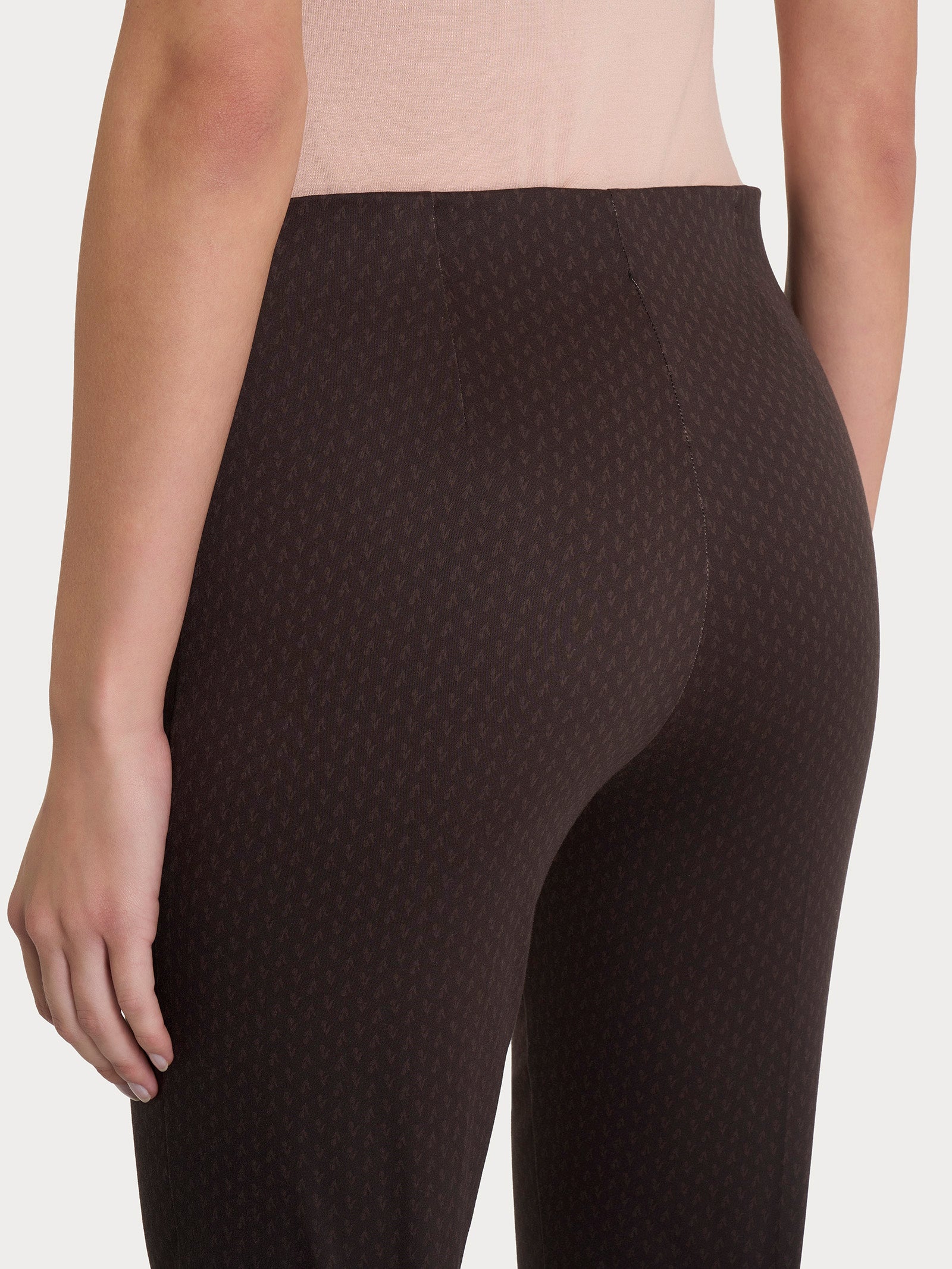 Ragno Satin Power The Cigarette Pantalone Capri Chocolate Torte