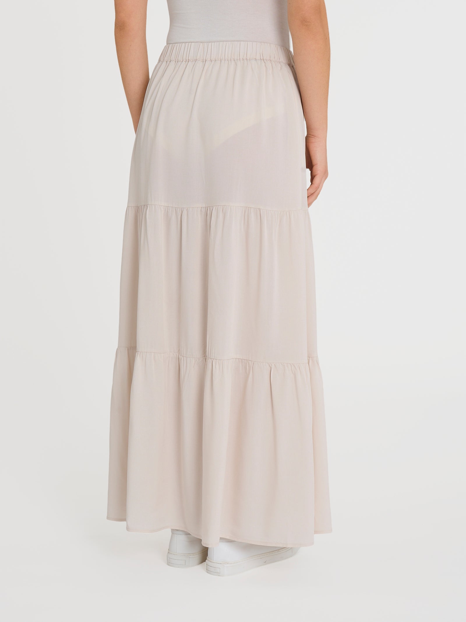 Ragno EcoSeta Gonna Lunga gonna viscosa champignon