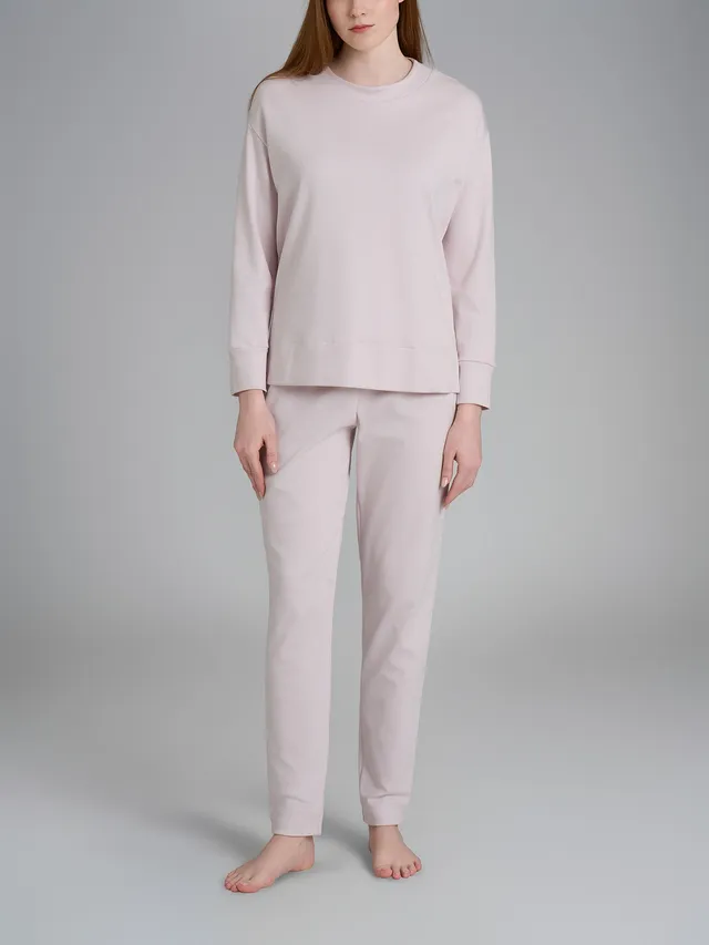 Ragno Jersey Cotone pigiama lungo orchid ice interlock