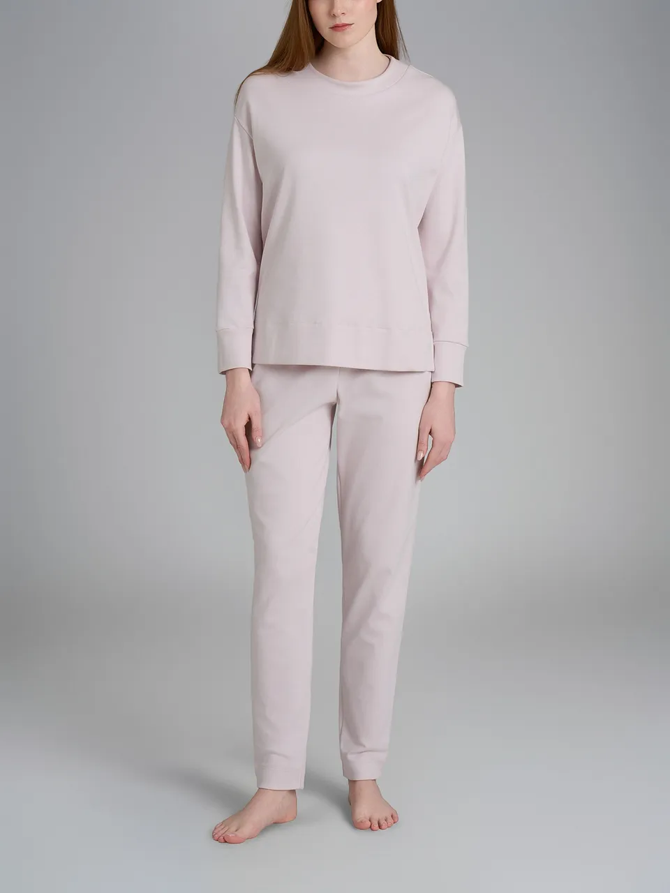 Ragno Jersey Cotone pigiama lungo orchid ice interlock