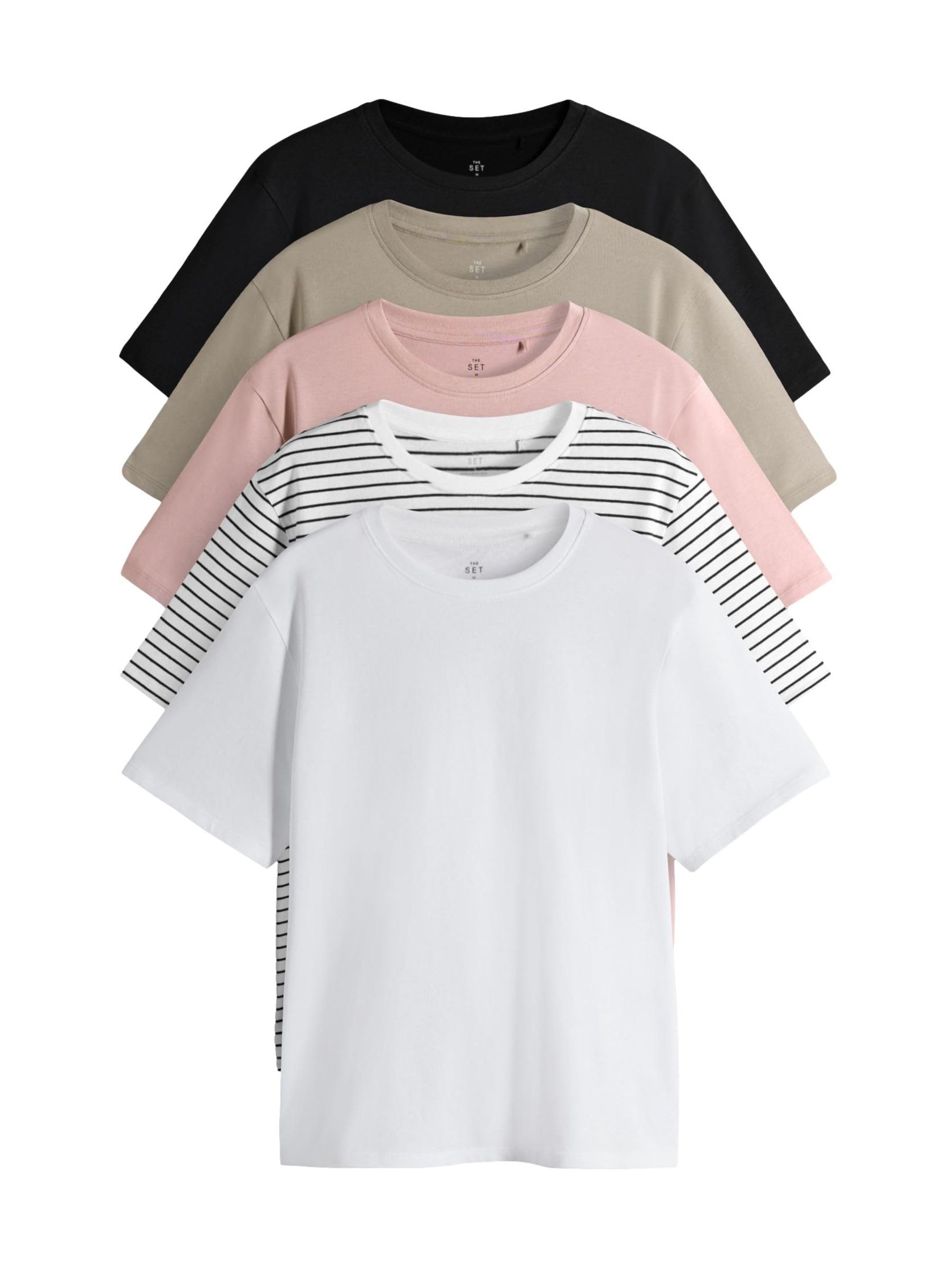 Geo Next The Set maglietta donna confezione 5 pezzi vestibilità comoda