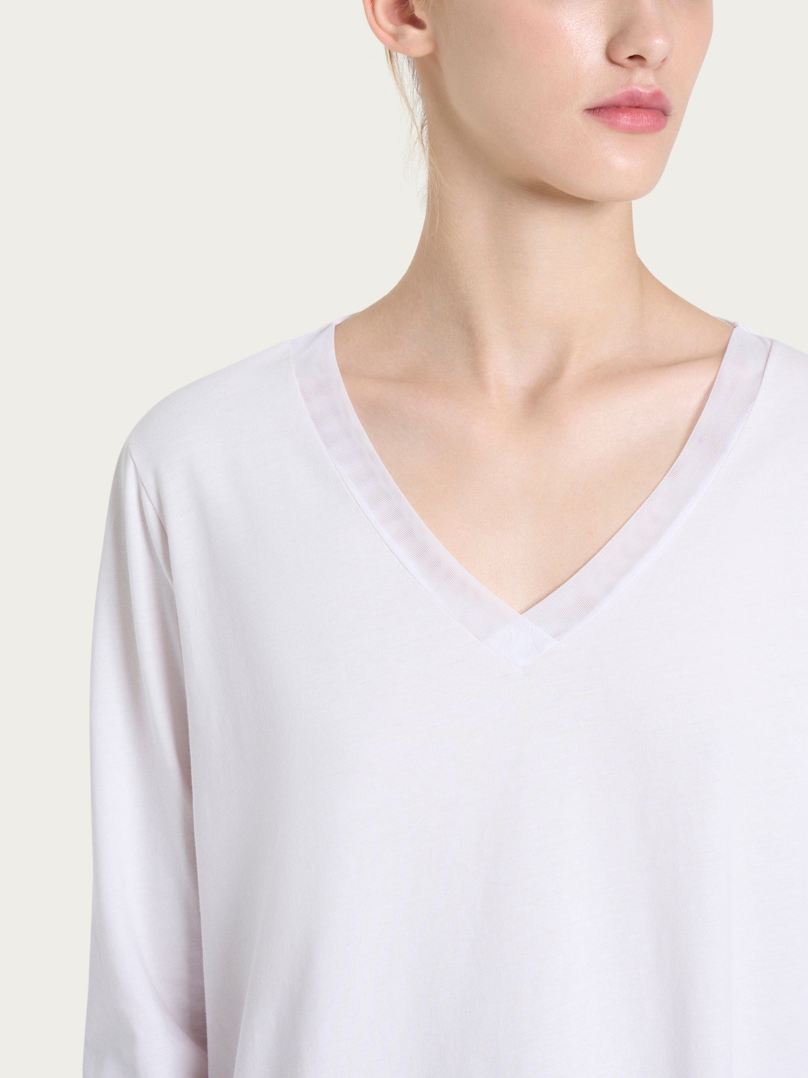 Ragno Sweet Emotion Pigiama lungo pigiama Orchid cotone