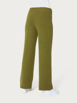 Ragno Super Soft pantaloni donna gamba larga Sphagnum