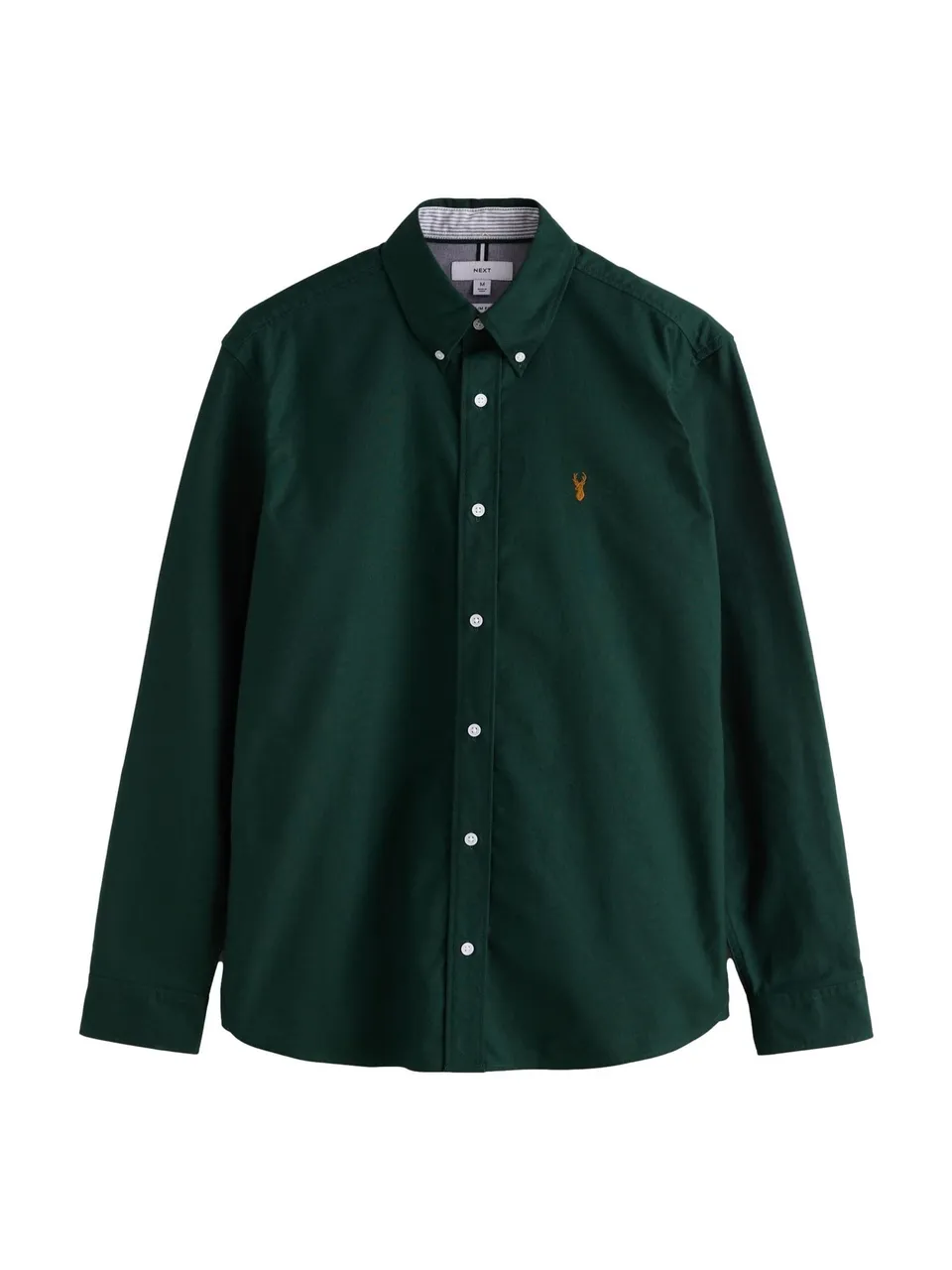 Next Oxford camicia uomo maniche lunghe vestibilita attillata