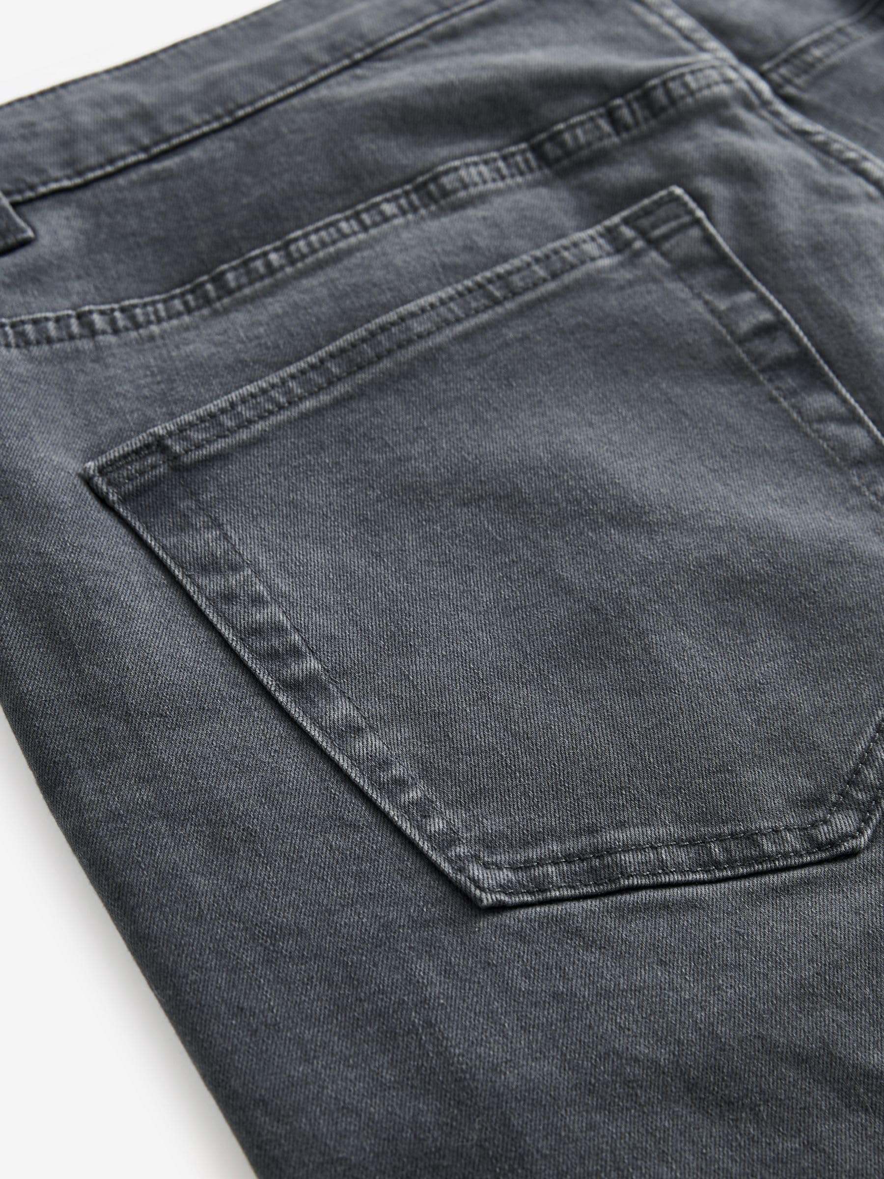 Next jeans uomo classico W38 L31 grigio carbone