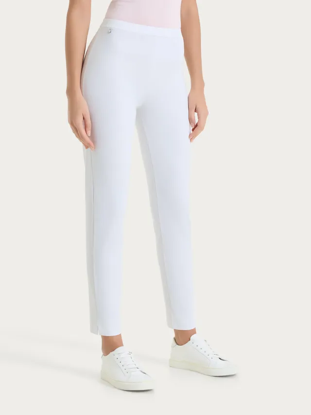 Ragno Compact Light pantaloni capri bianco leggeri