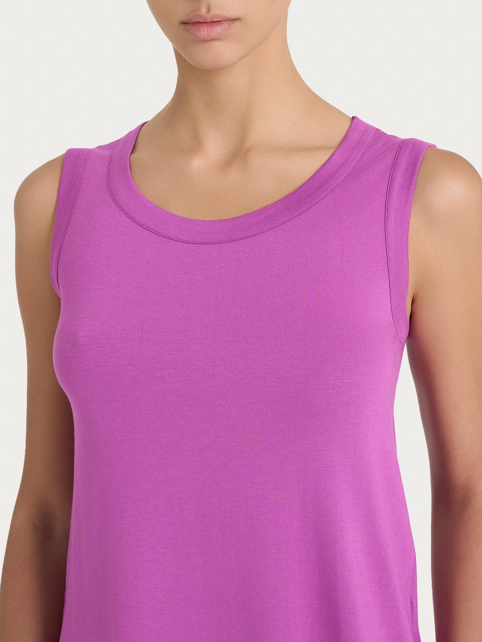 Ragno Viscosa Summer Top Spalla Larga Cattleya Orchid