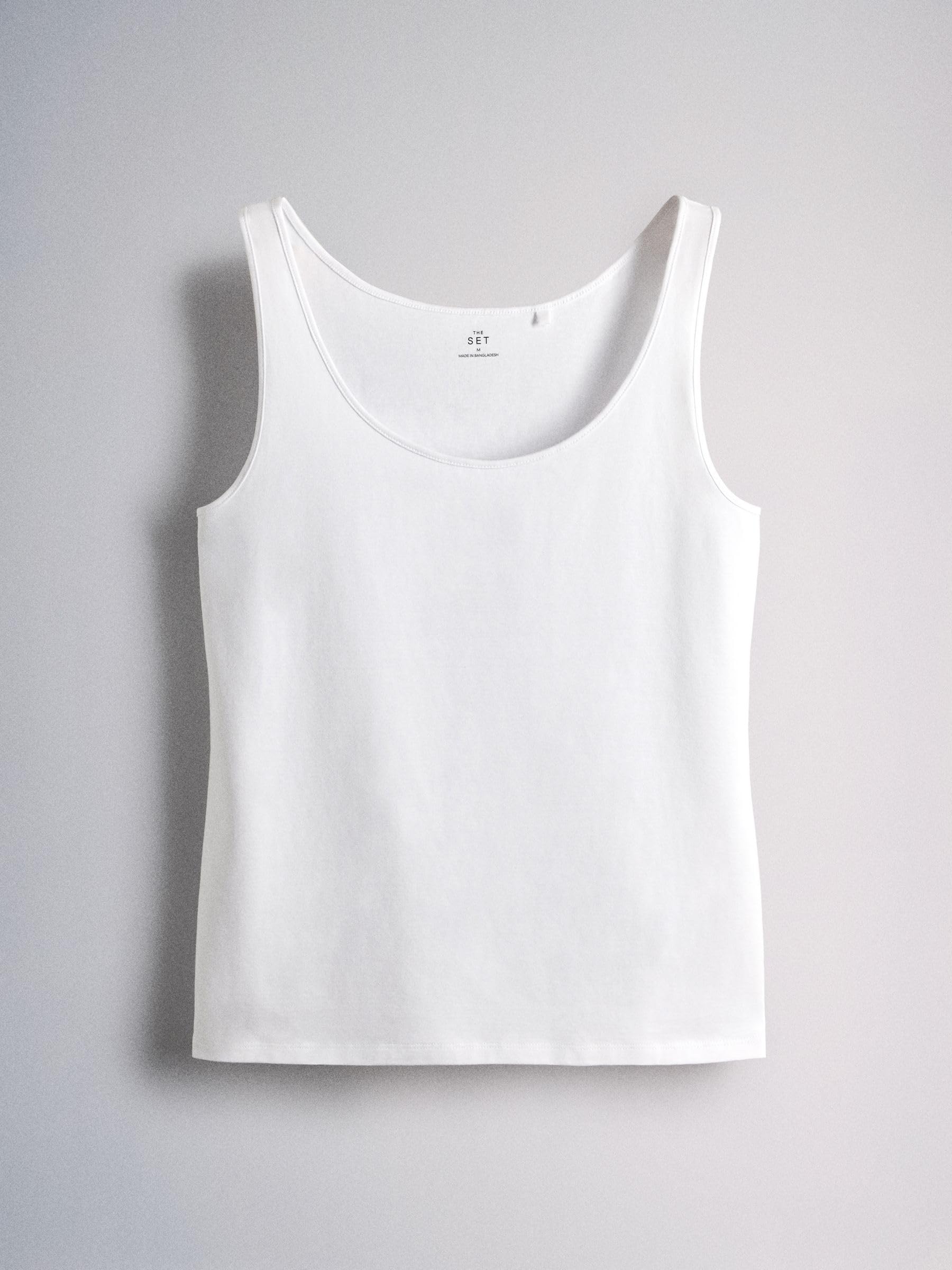 Next The Set Canottiera Donna 5 Pezzi Cotone Elasticizzato