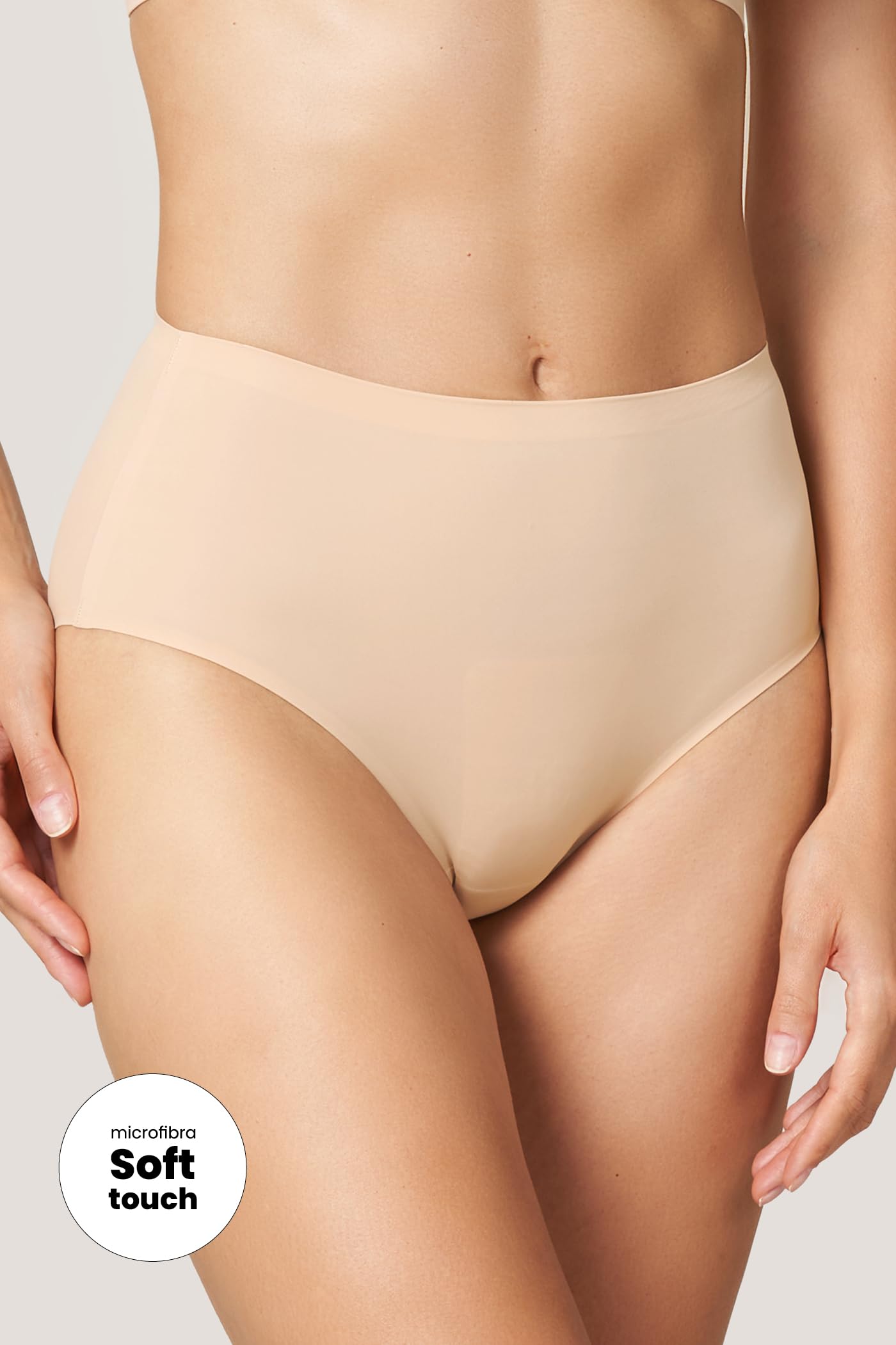 Goldenpoint Slip Fianco Alto Seamless Senza Cuciture