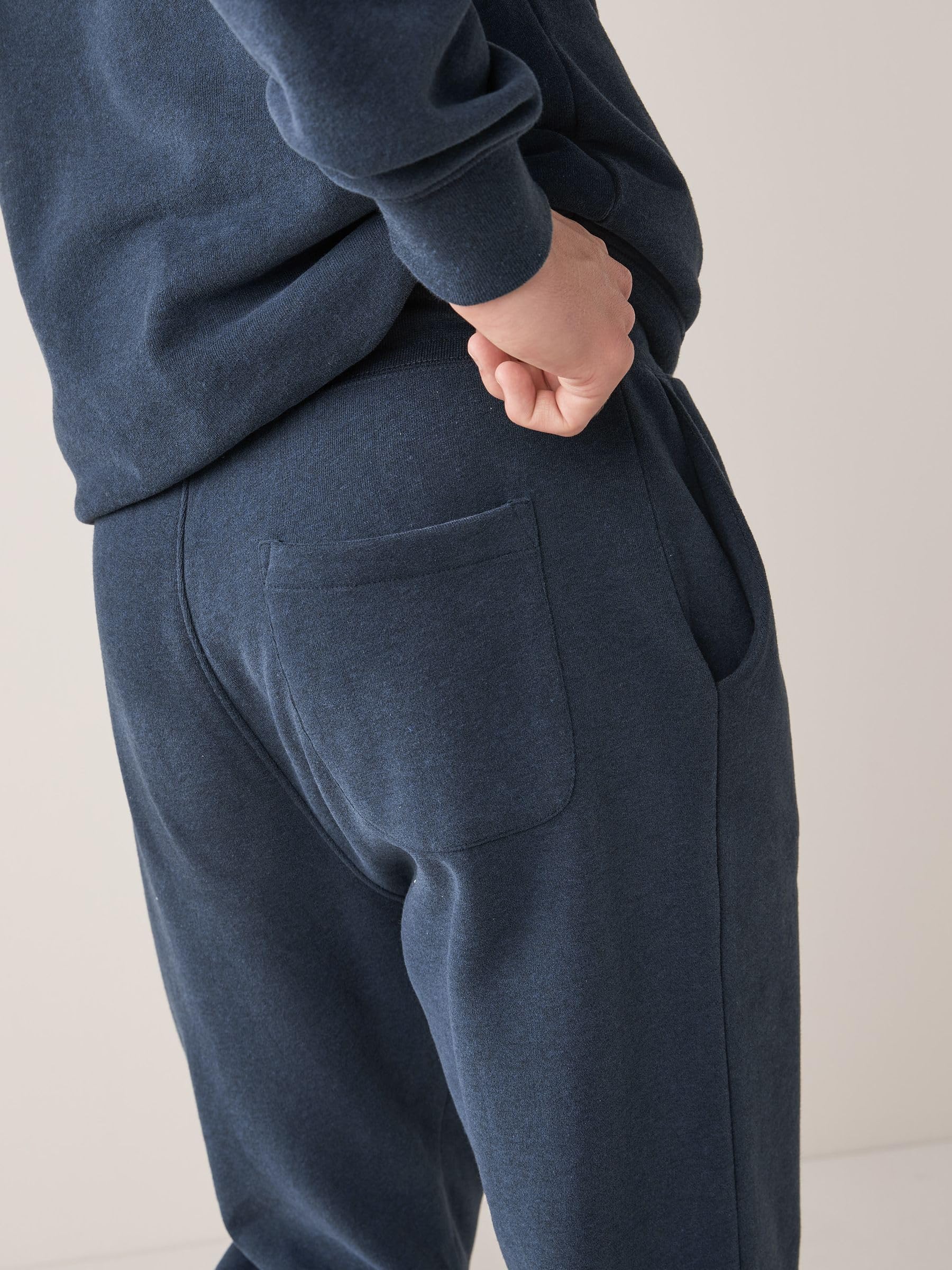 Next pantaloni jogging uomo pile jersey XXL vita elasticizzata