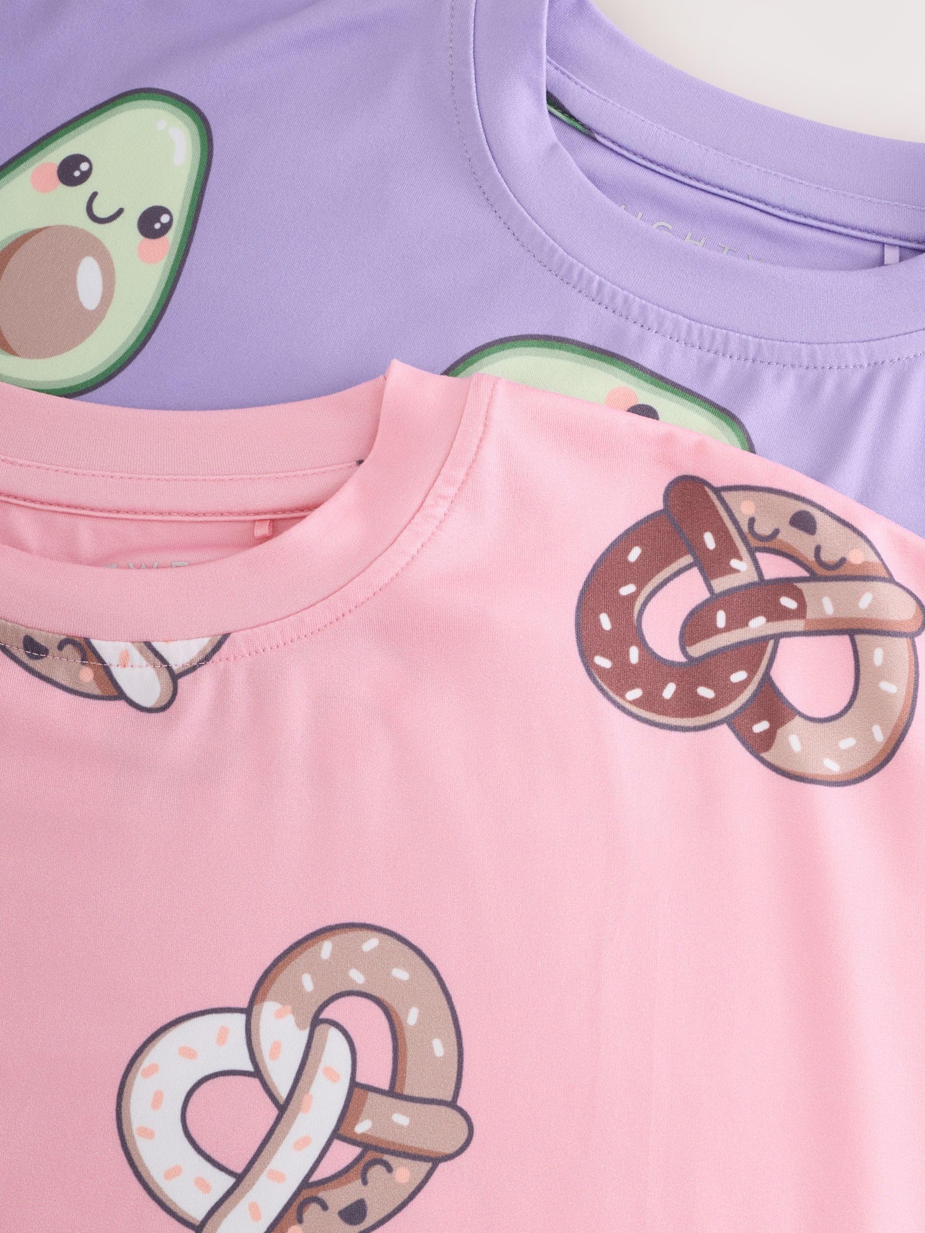 Geo Next camicie da notte bambina 170 2 pezzi comode