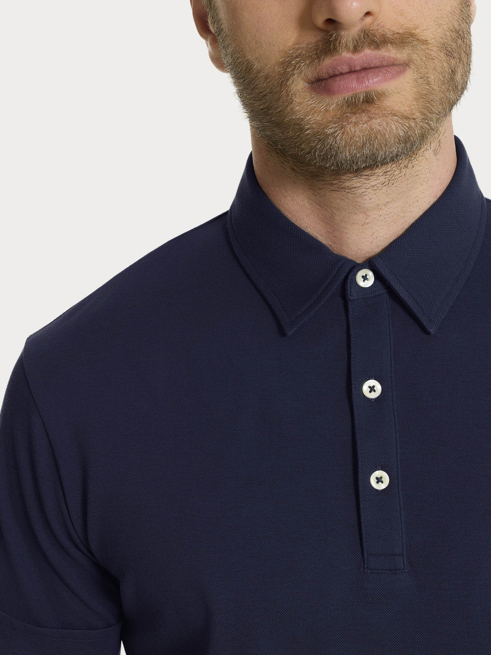 Ragno Polo Piquet Double Mercerized Outer Space