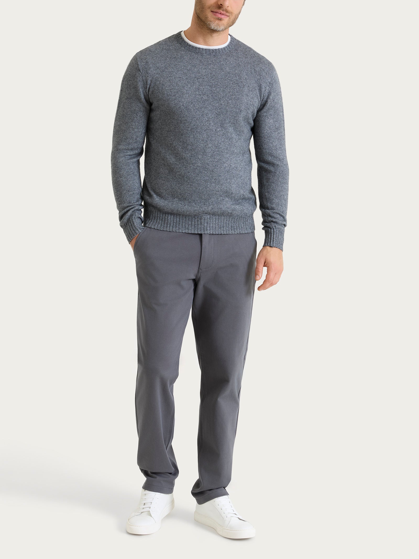Ragno Natural Soft Pull Girocollo Ferro Mel misto
