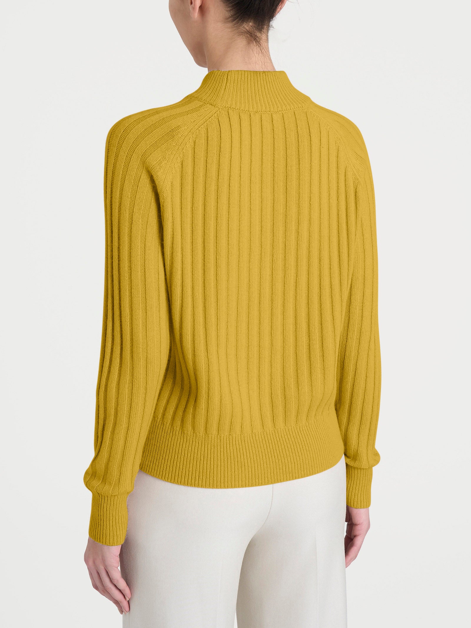 Ragno Four Seasons lupetto coste donna Oil Yellow
