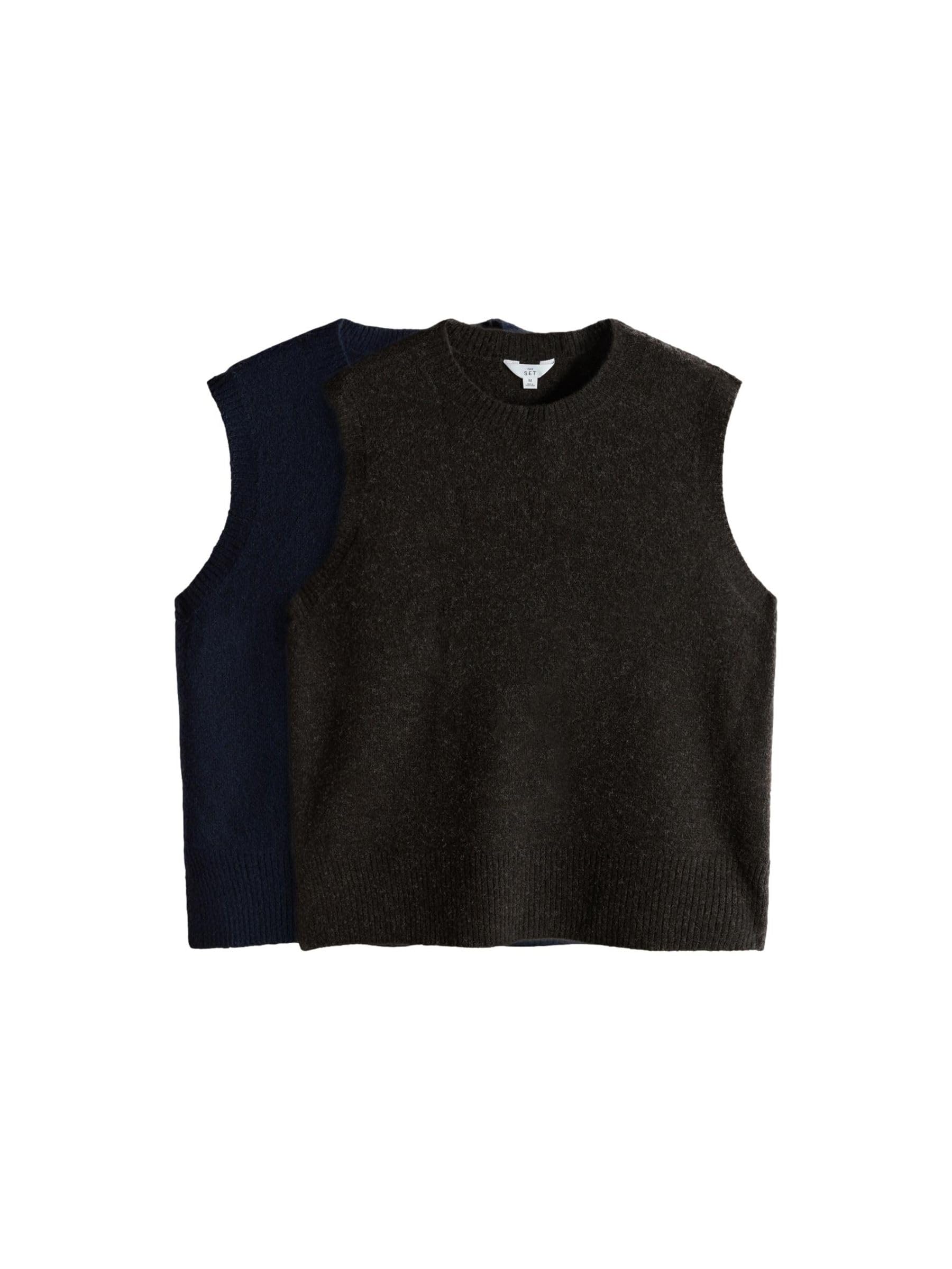 Geo Next The Set gilet maglia donna confezione 2 pezzi lana