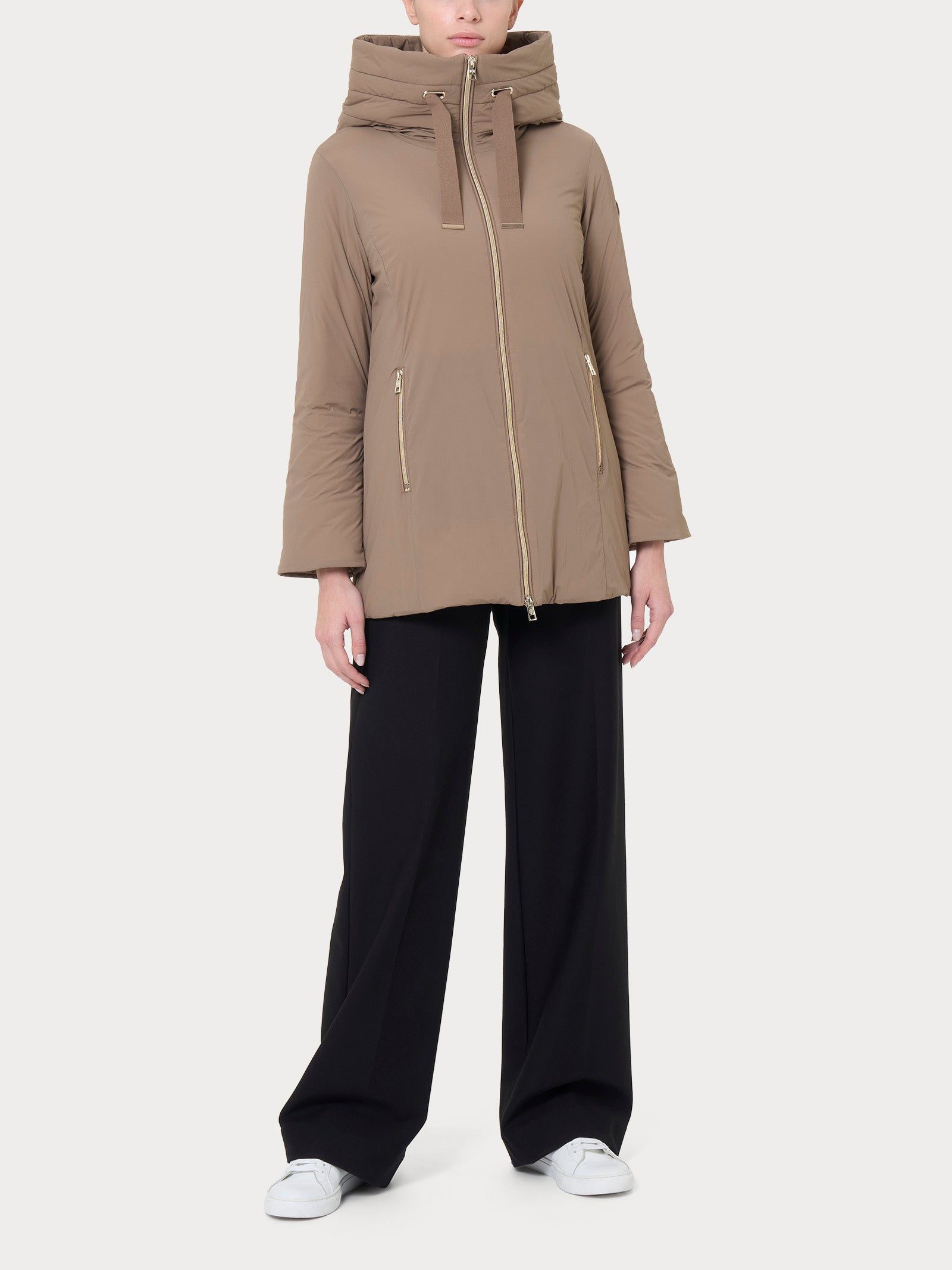 Ragno piumerino cappotto 200 g lana Salsa