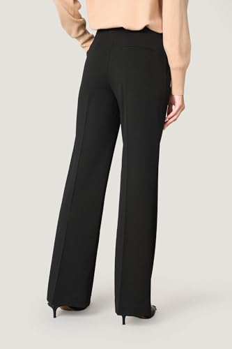 Goldenpoint Flare Long Crepe Pantaloni Vita Elasticata
