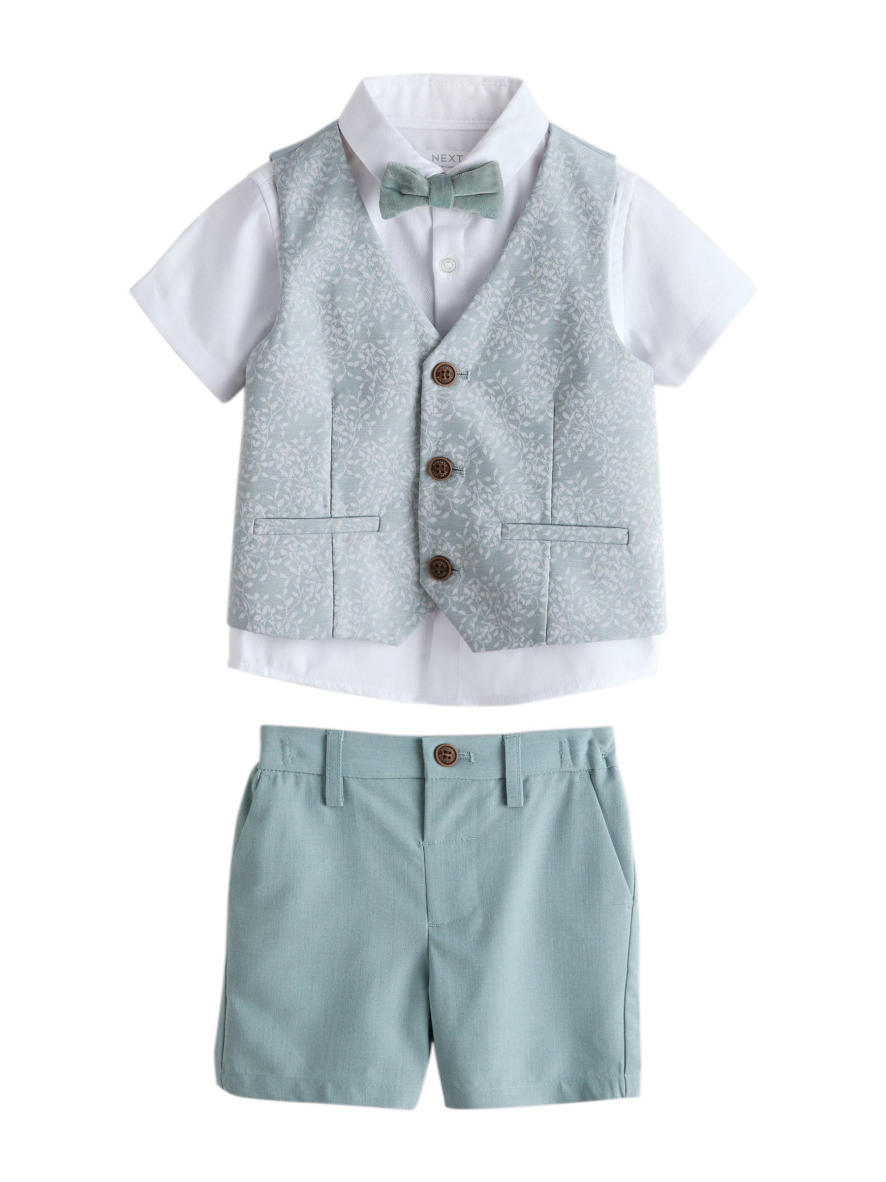 Next completo ragazzo con gilet camicia cravatta