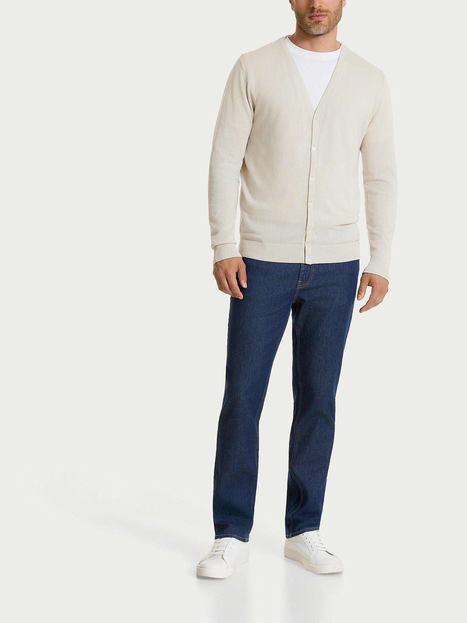 Ragno Pantalone Chino Super Fresh Bleu Uomo