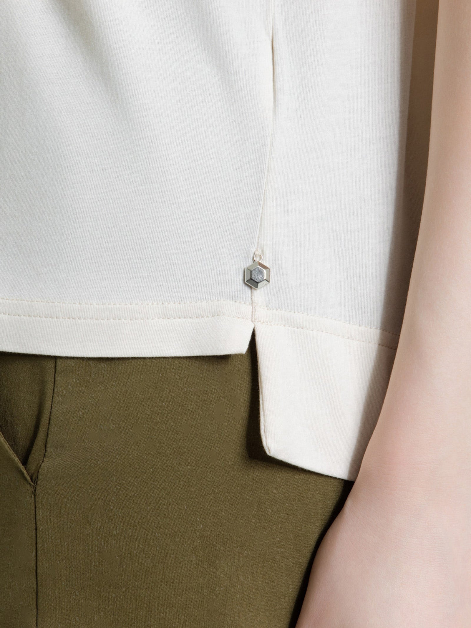 Ragno Ultralight Maglietta Boxy cotone Champignon manica corta