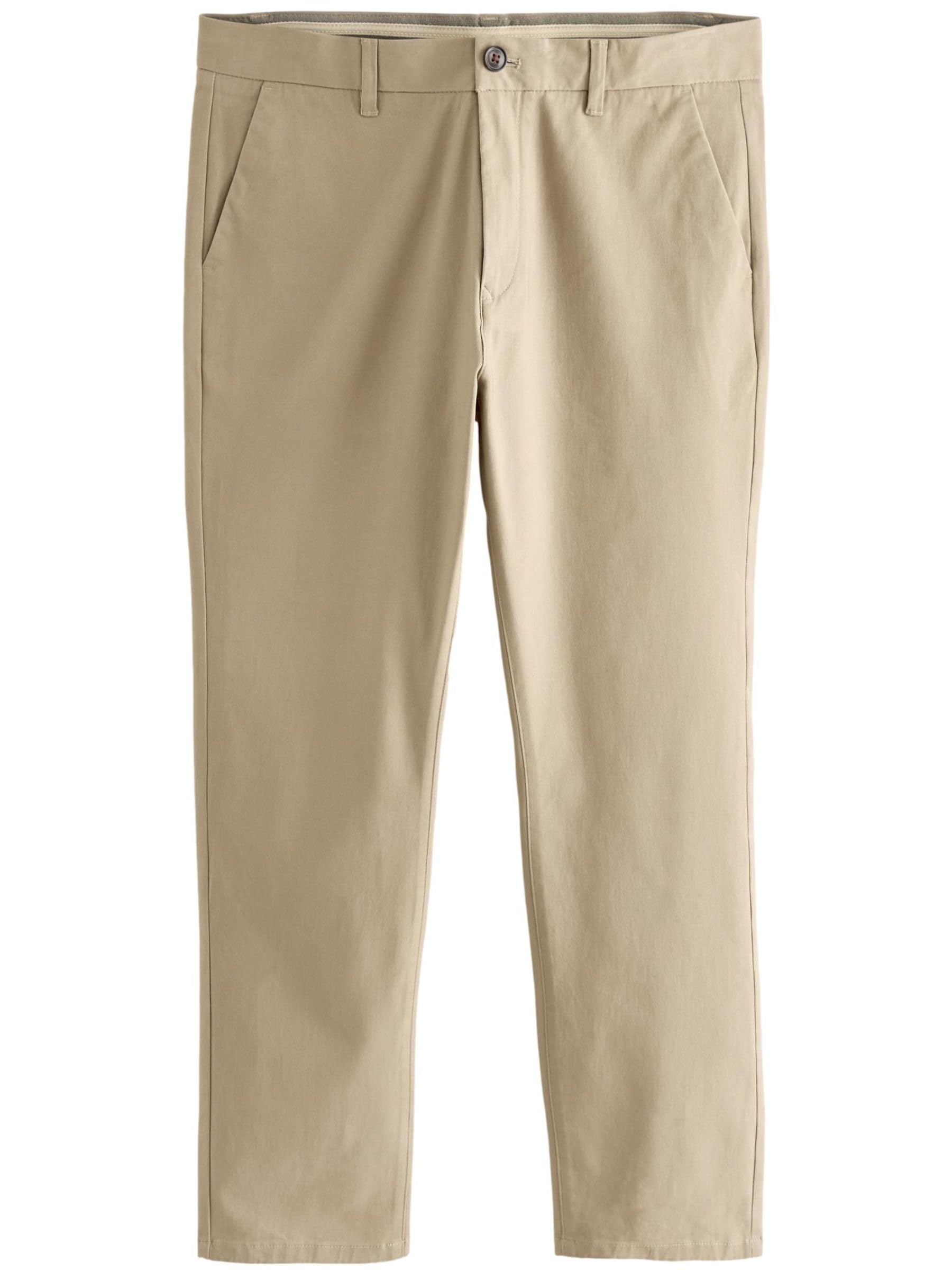 Next pantaloni chino slim stone 40/31 cotone elasticizzato