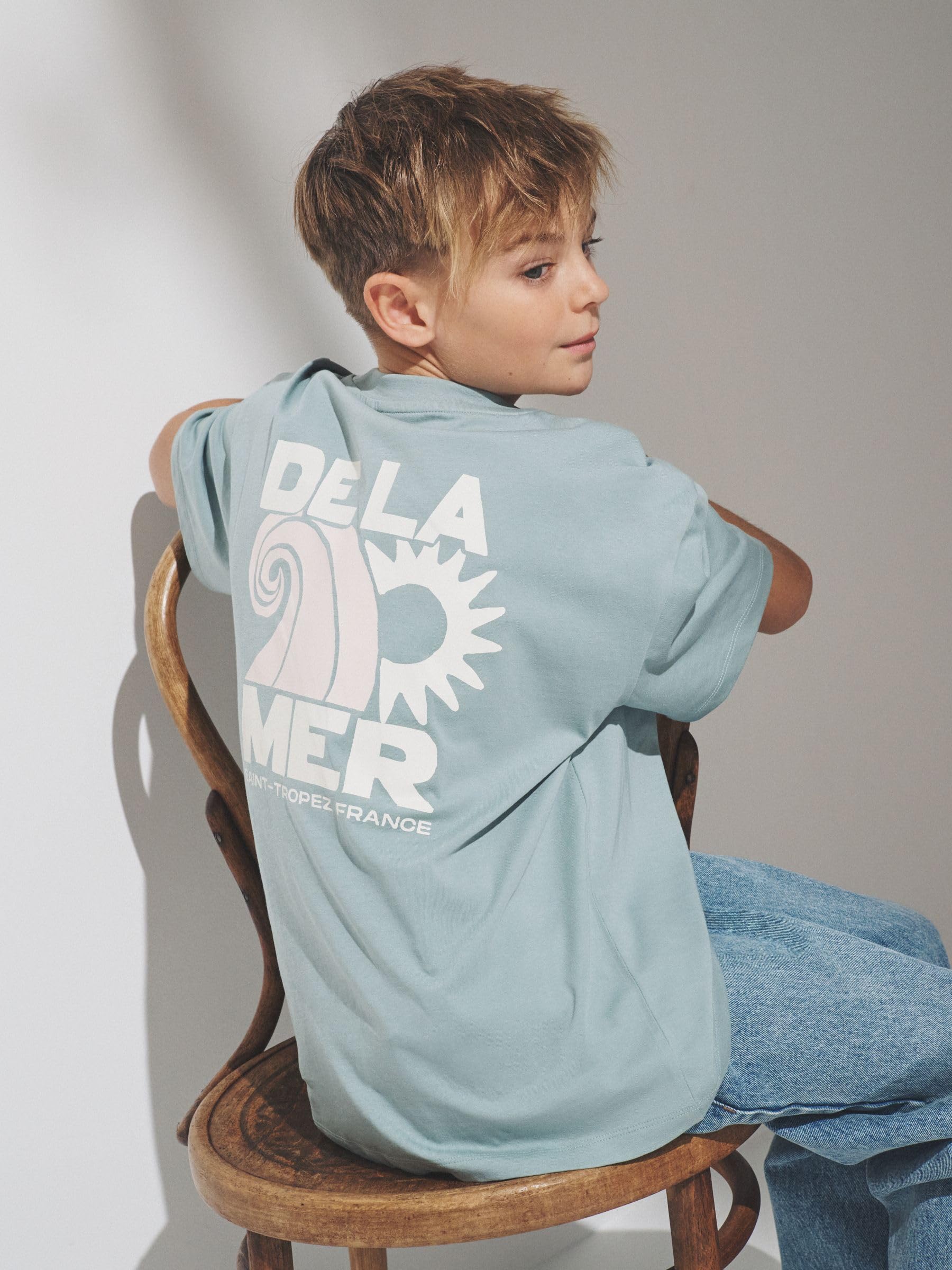 Geo Next The Set t-shirt oversize bambino 5 pezzi cotone