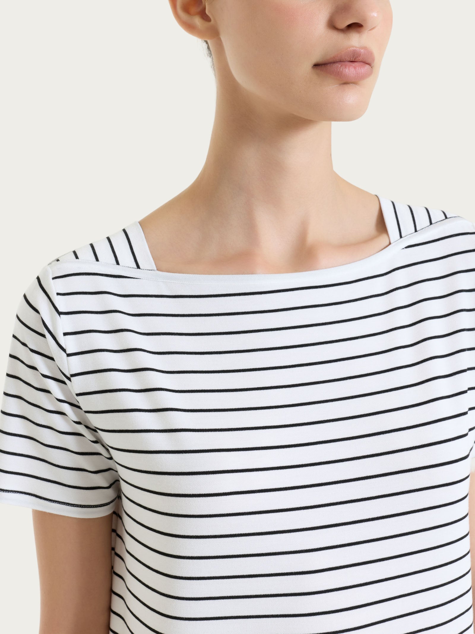 Ragno Summer Light maglietta righe Fant.Bianco barchetta