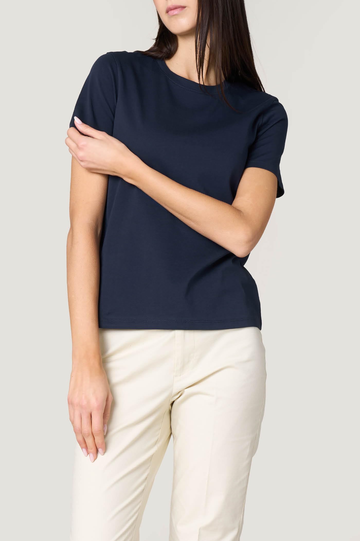 Goldenpoint t shirt donna cotone manica corta uso quotidiano