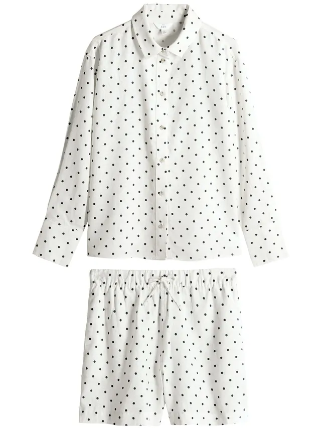 Geo Next The Set Camicia e Shorts set 2 pezzi lino pois
