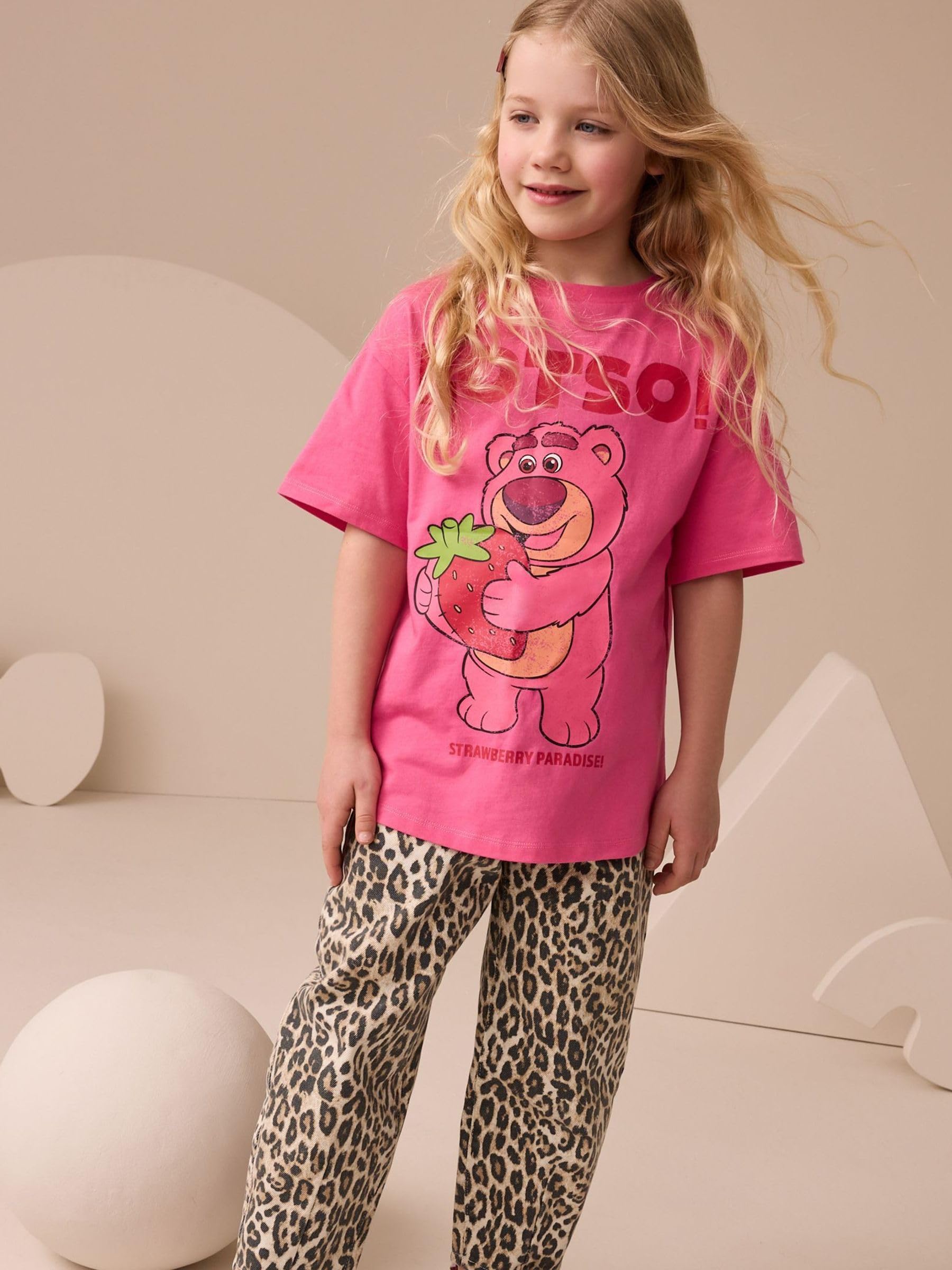 Next T-Shirt Oversize Toy Story Bambina 140 Cotone