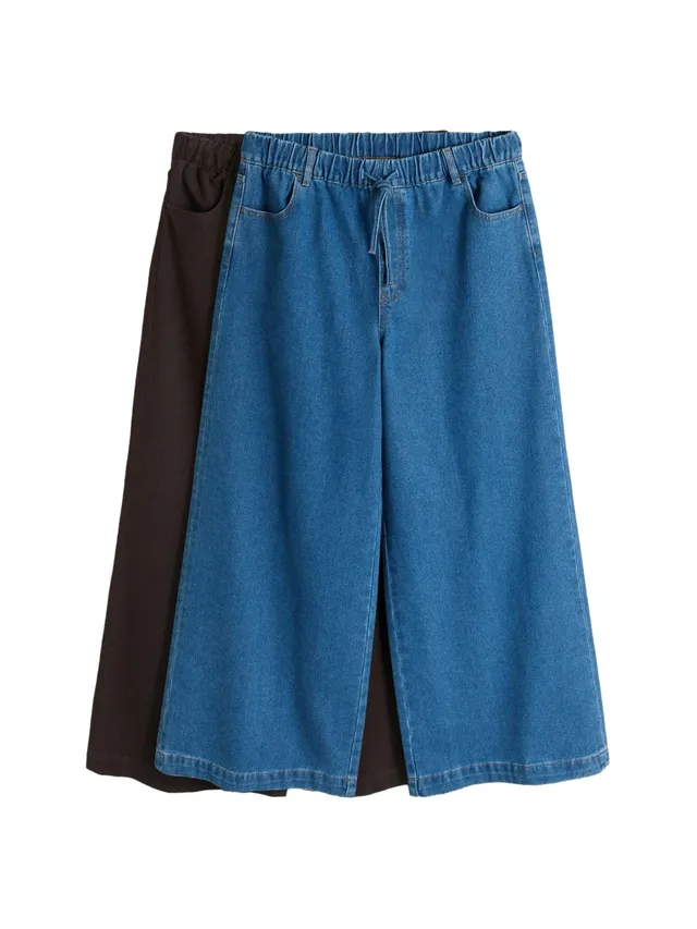 Geo Next The Set jeans donna gamba larga 2 pezzi