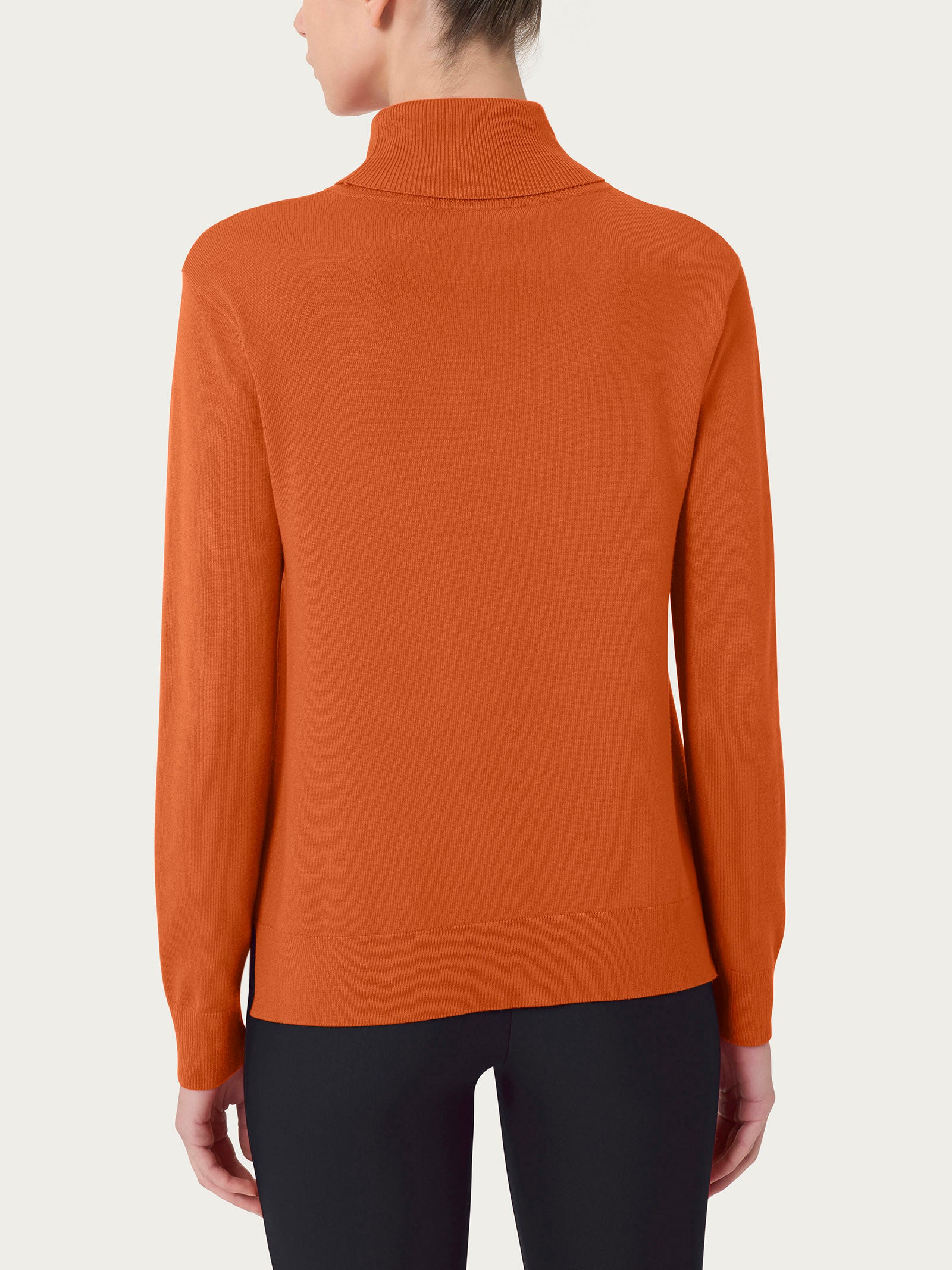 Ragno Four Seasons Dolcevita Maglia Donna Rust termoregolante