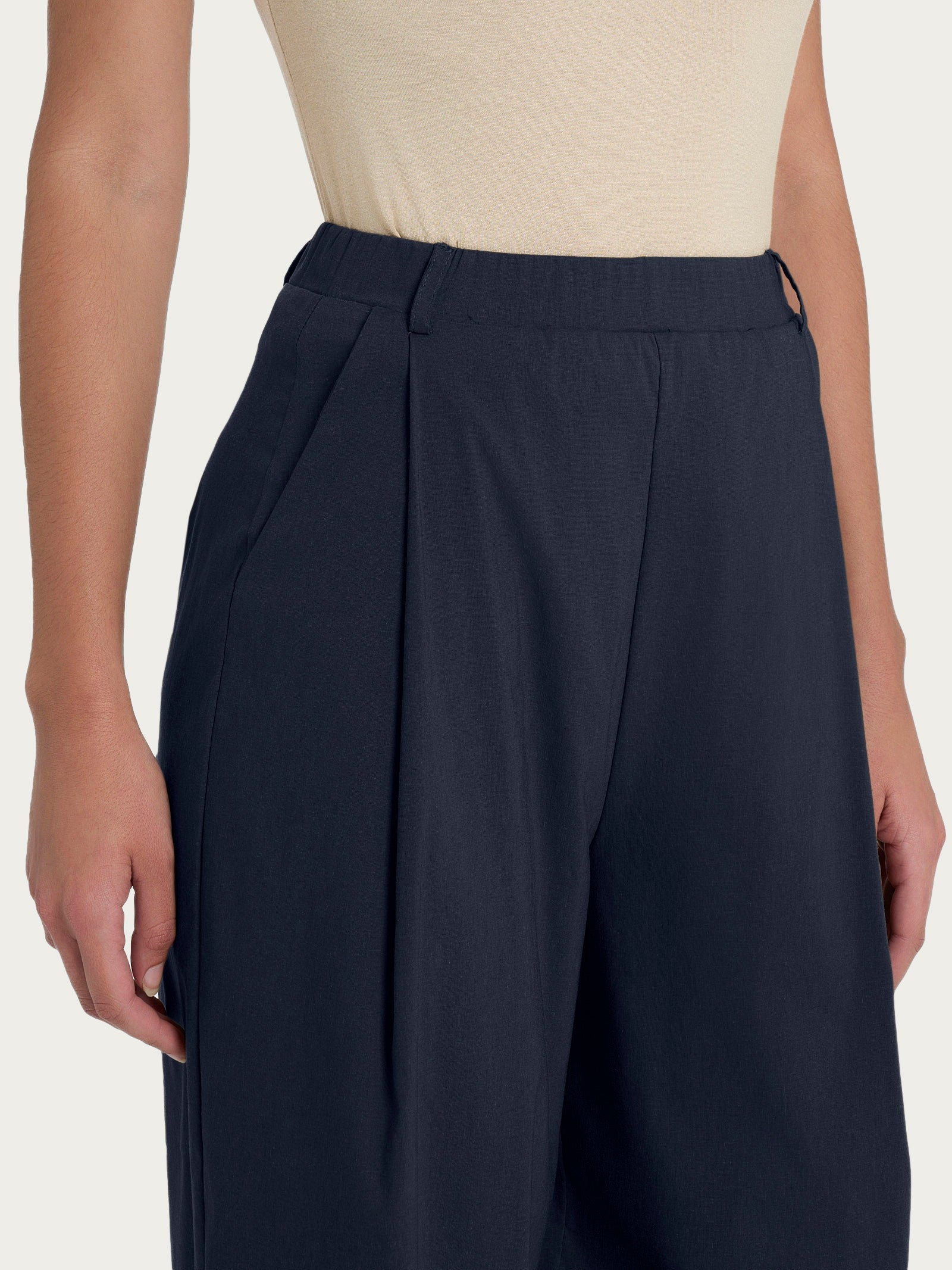 Ragno Super Fresh Pantalone Carrot Bleu cotone elasticizzato