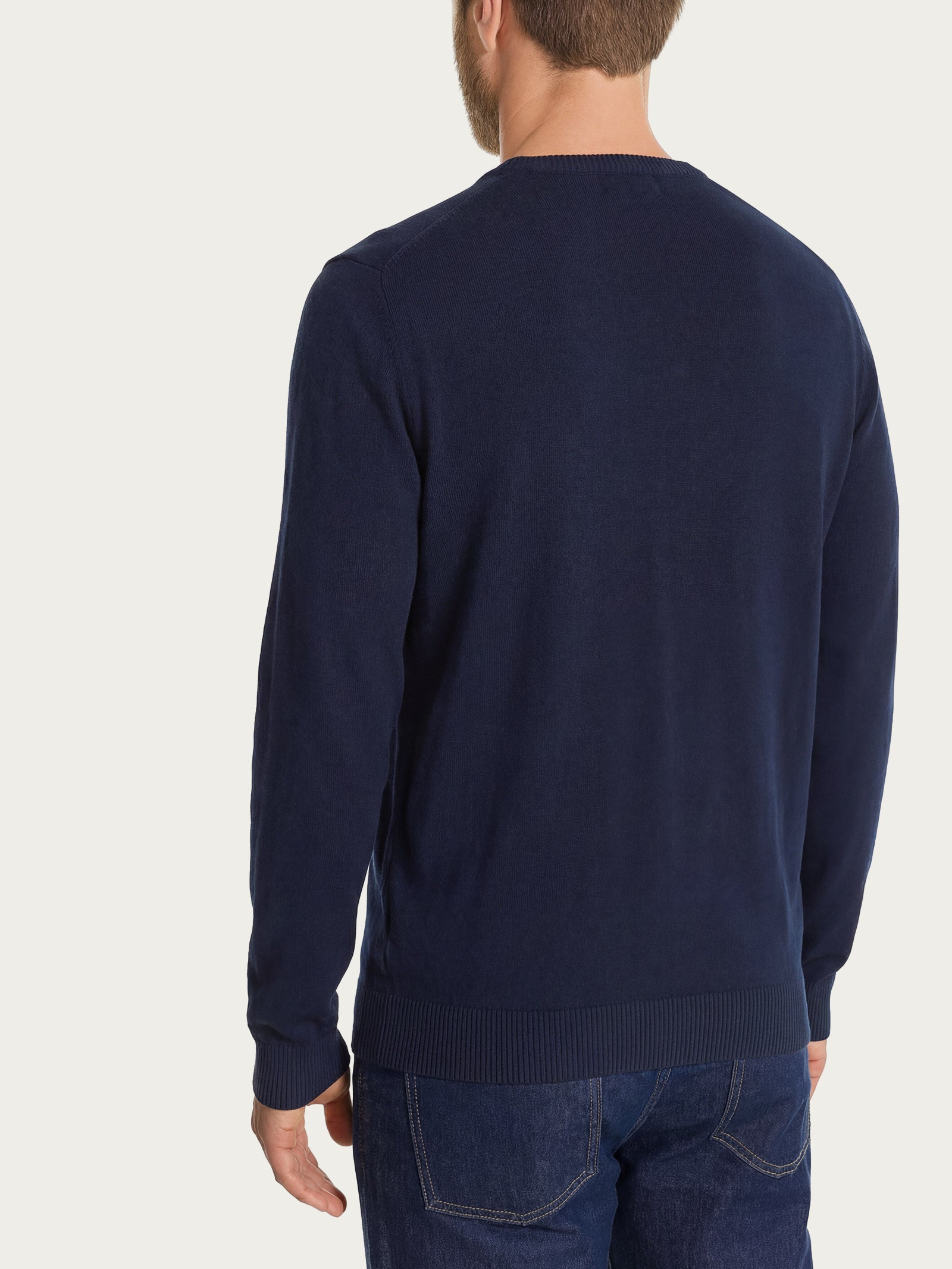 Ragno Puro Cotone cardigan uomo Outer Space regular