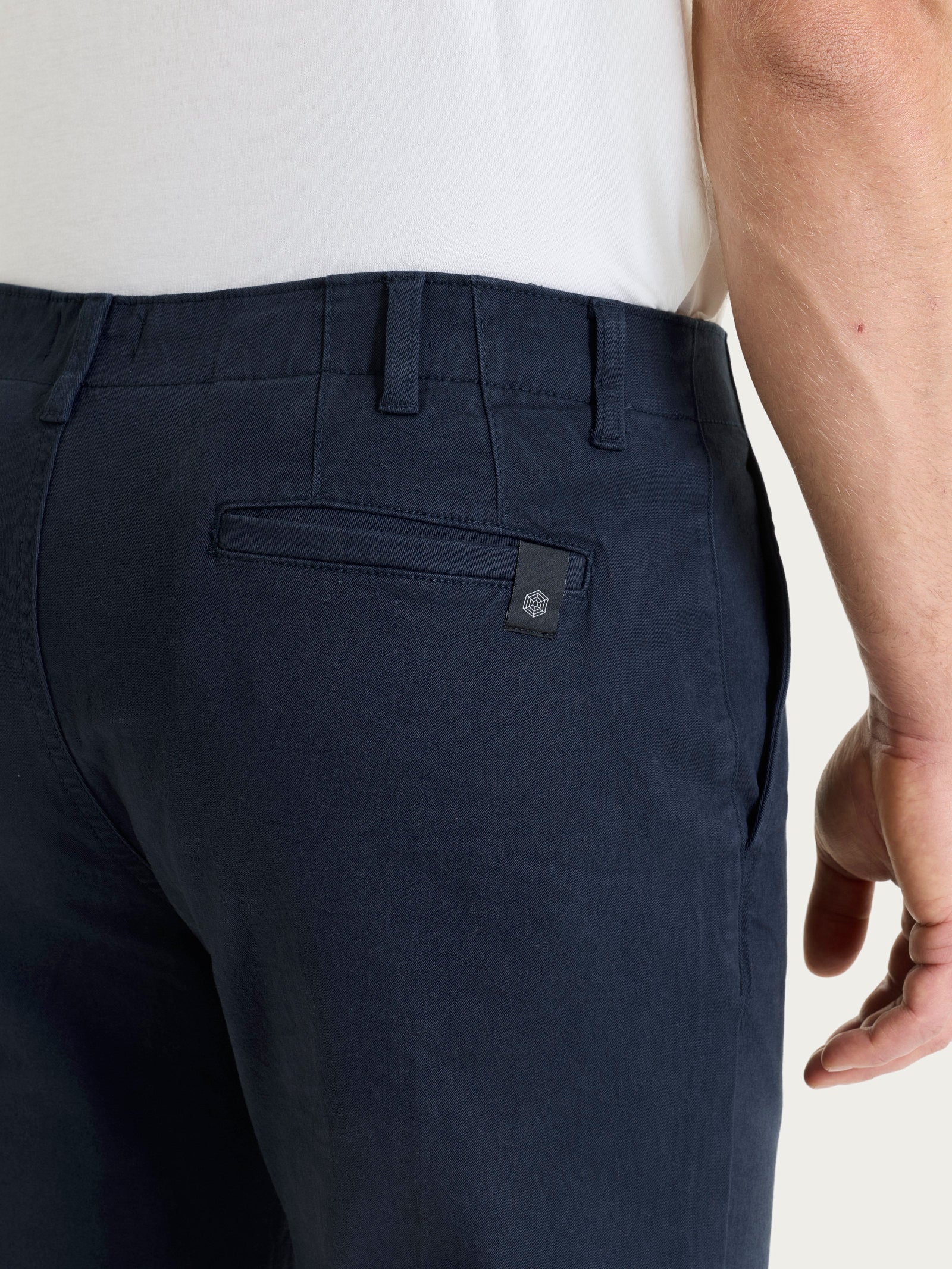 Ragno Twill Pantalone Chino Tasche America Salute cotone