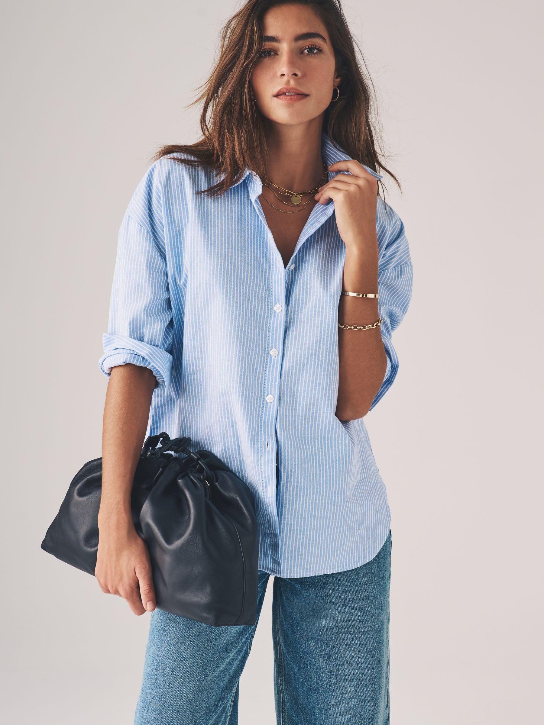 Next The Set camicia oxford donna 2 pezzi