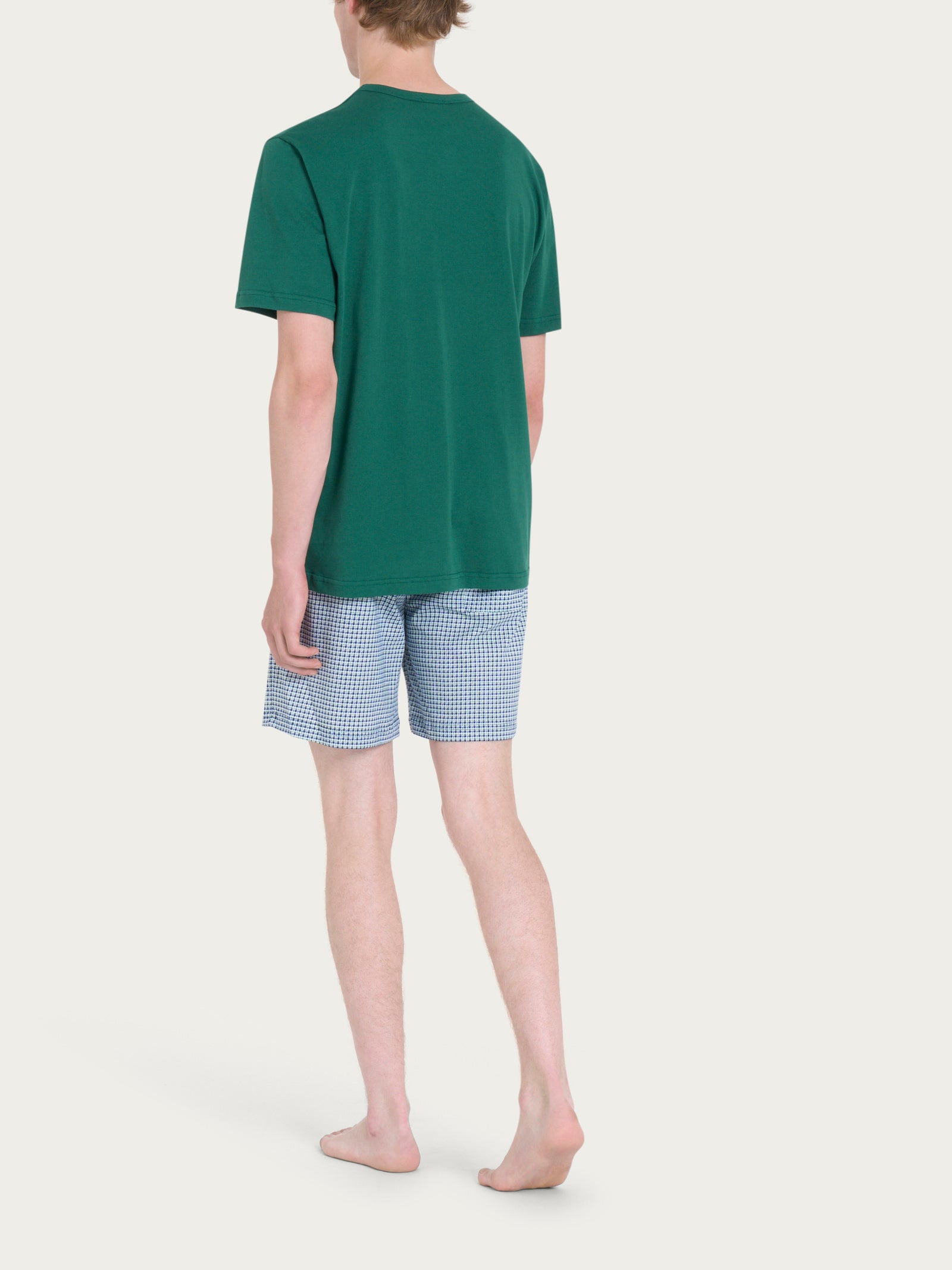 Ragno Jersey Cotone pigiama corto Posy Green