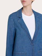 Ragno Super Denim blazer donna Delavè destrutturato