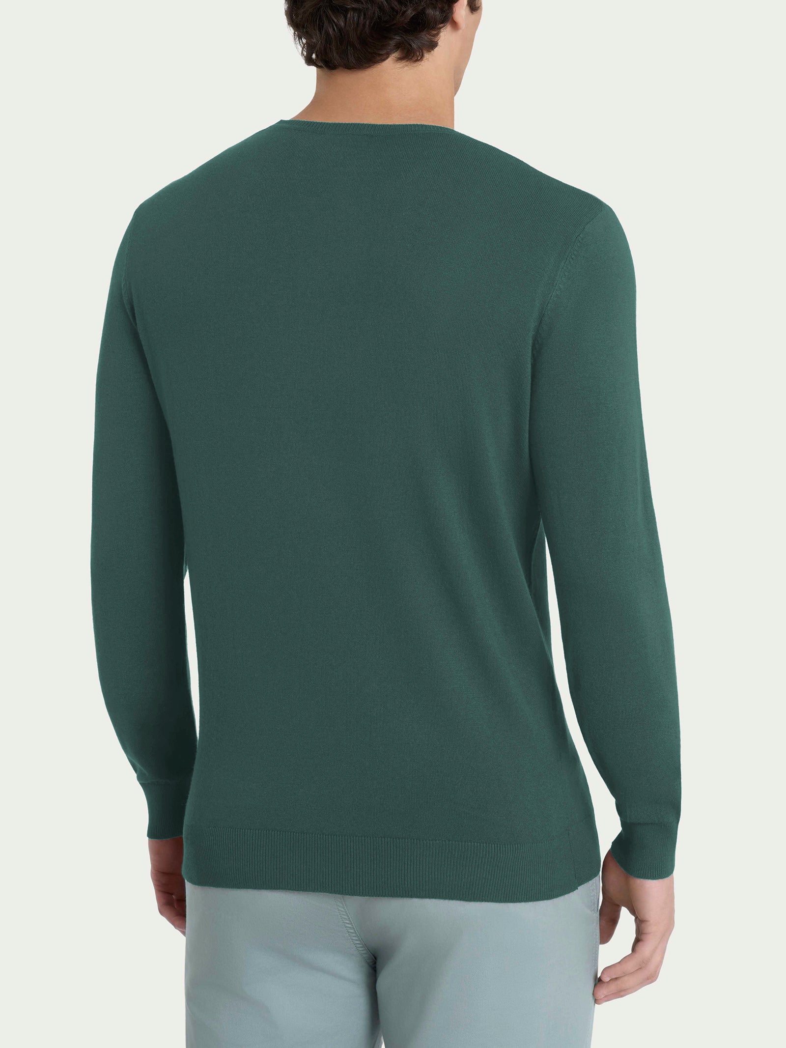 Ragno Four Seasons Pull Girocollo Viscosa Dark Forest