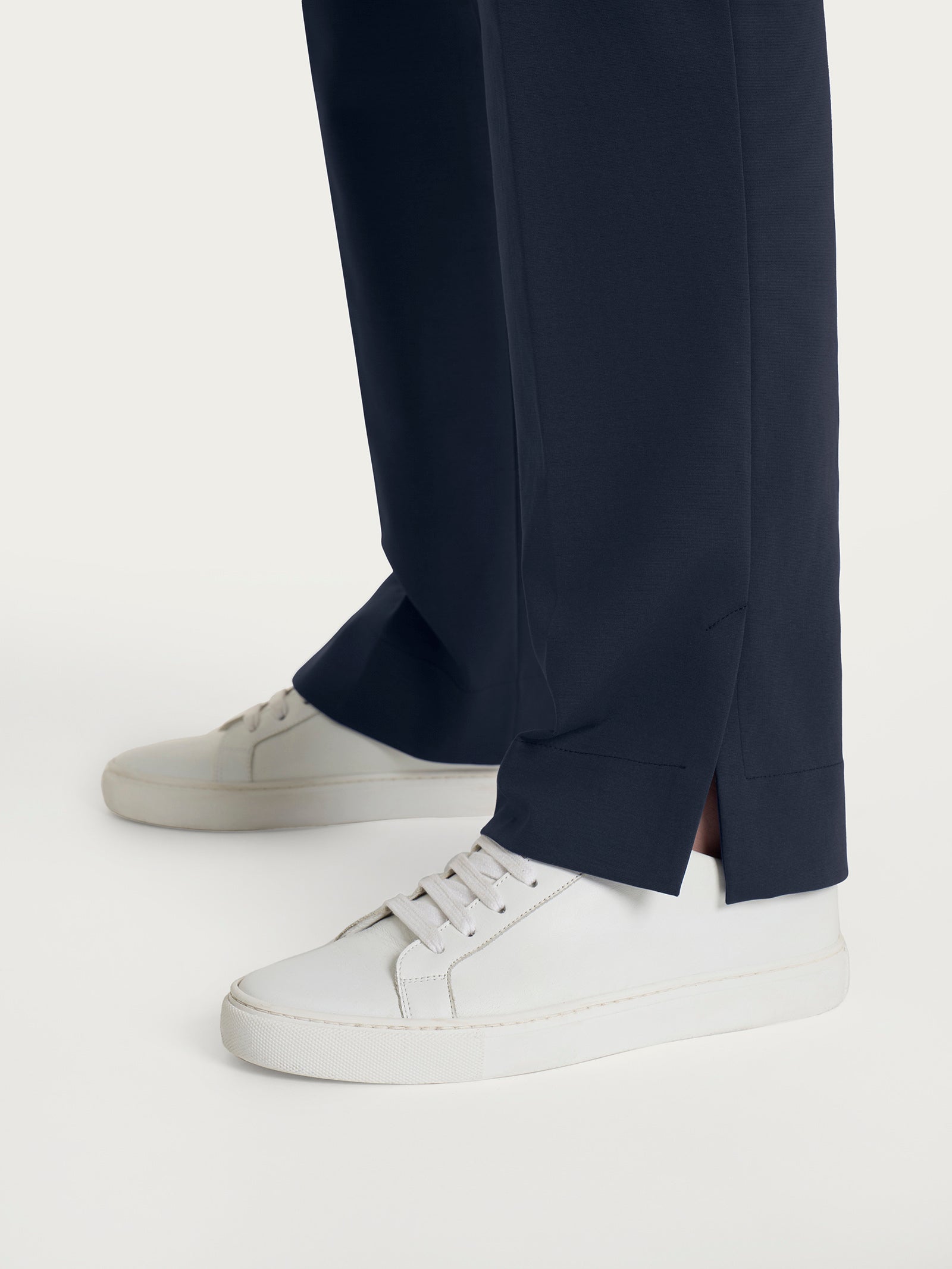 Ragno Compact Light pantalone dritto Bleu cotone elasticizzato