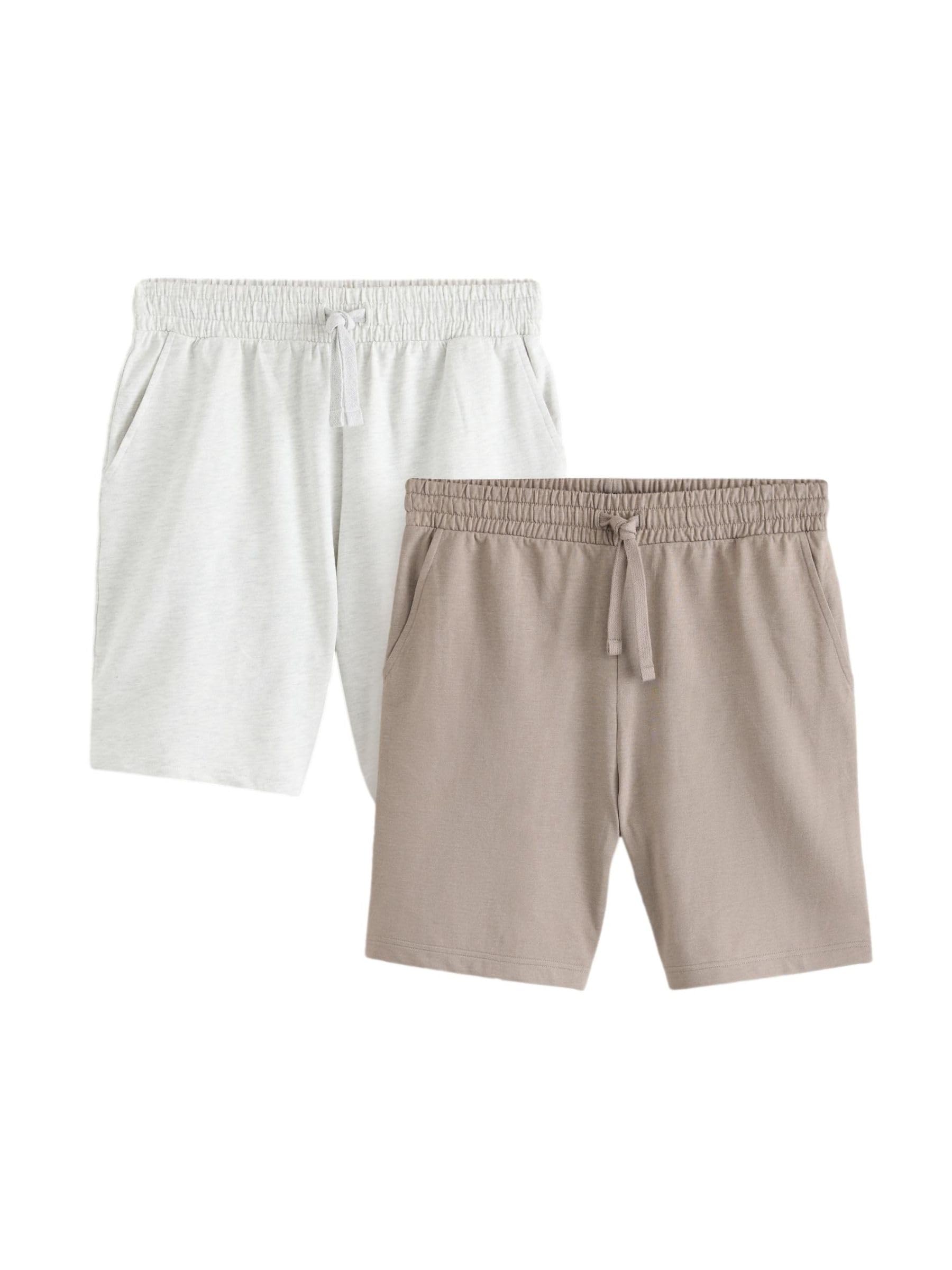 Next shorts uomo jersey cotone L confezione 2 leggeri elastico