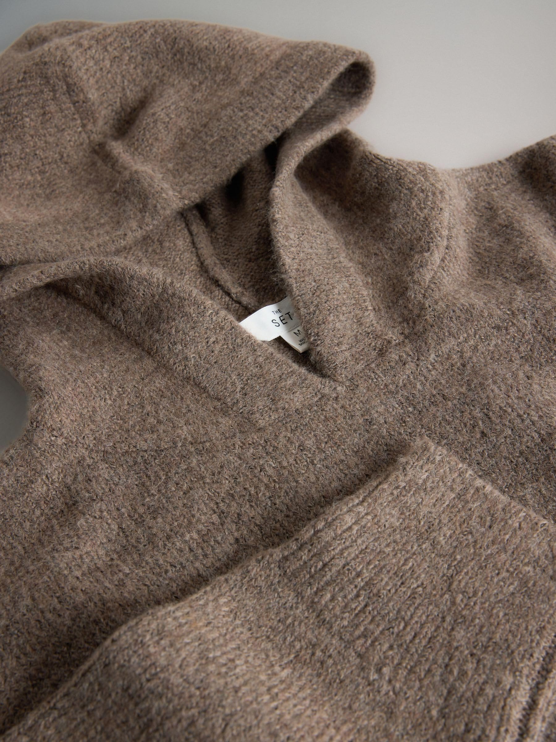 Geo Next The Set Completo Felpa in Maglia con Cappuccio Tuta Donna