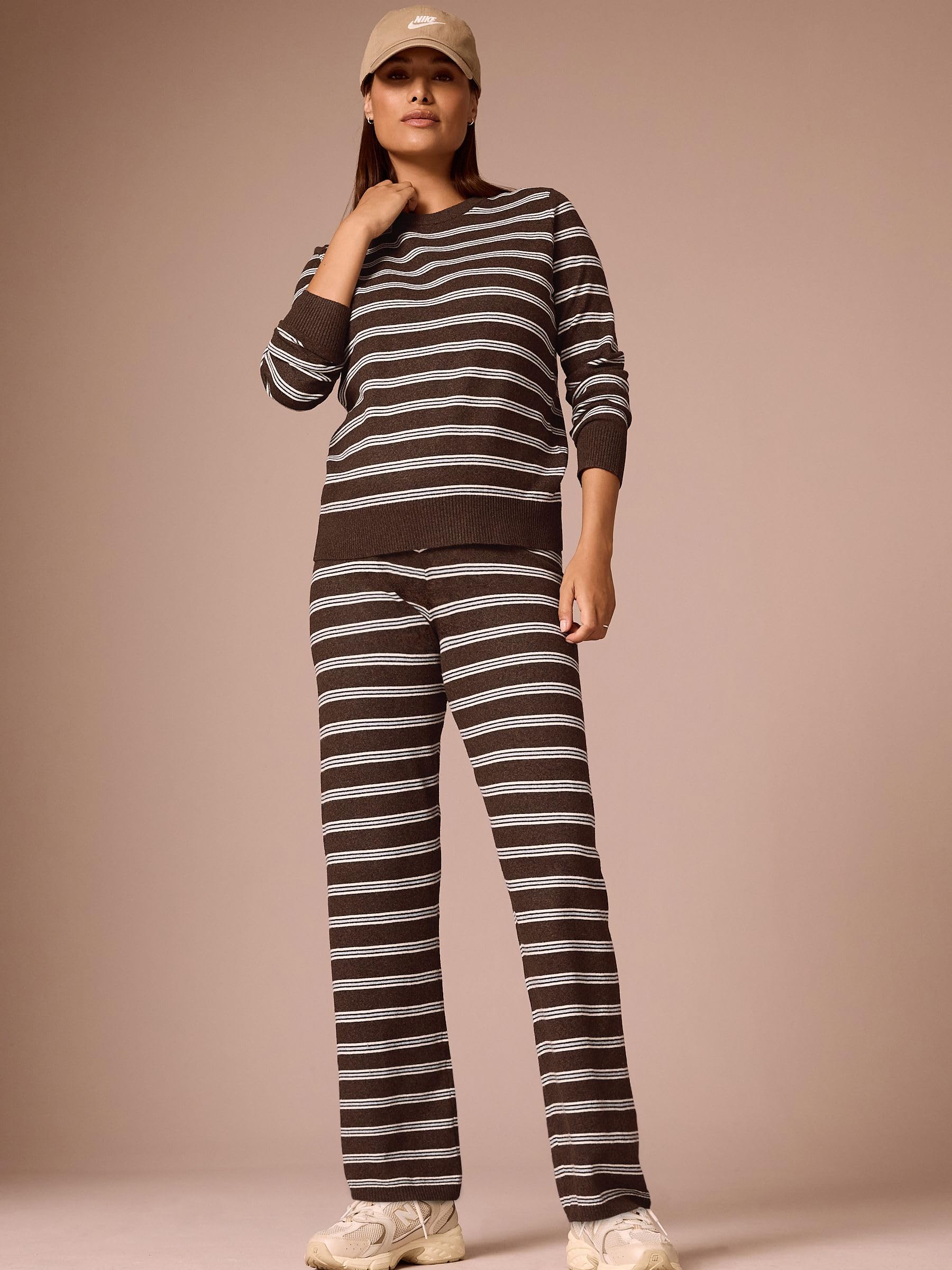 Next completo premaman donna maglia a righe taglia M