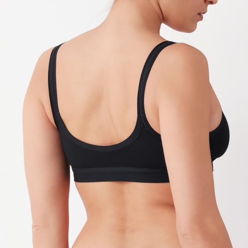 Lady C Cotonella Reggiseno Cotone Sportivo Senza Ferretto