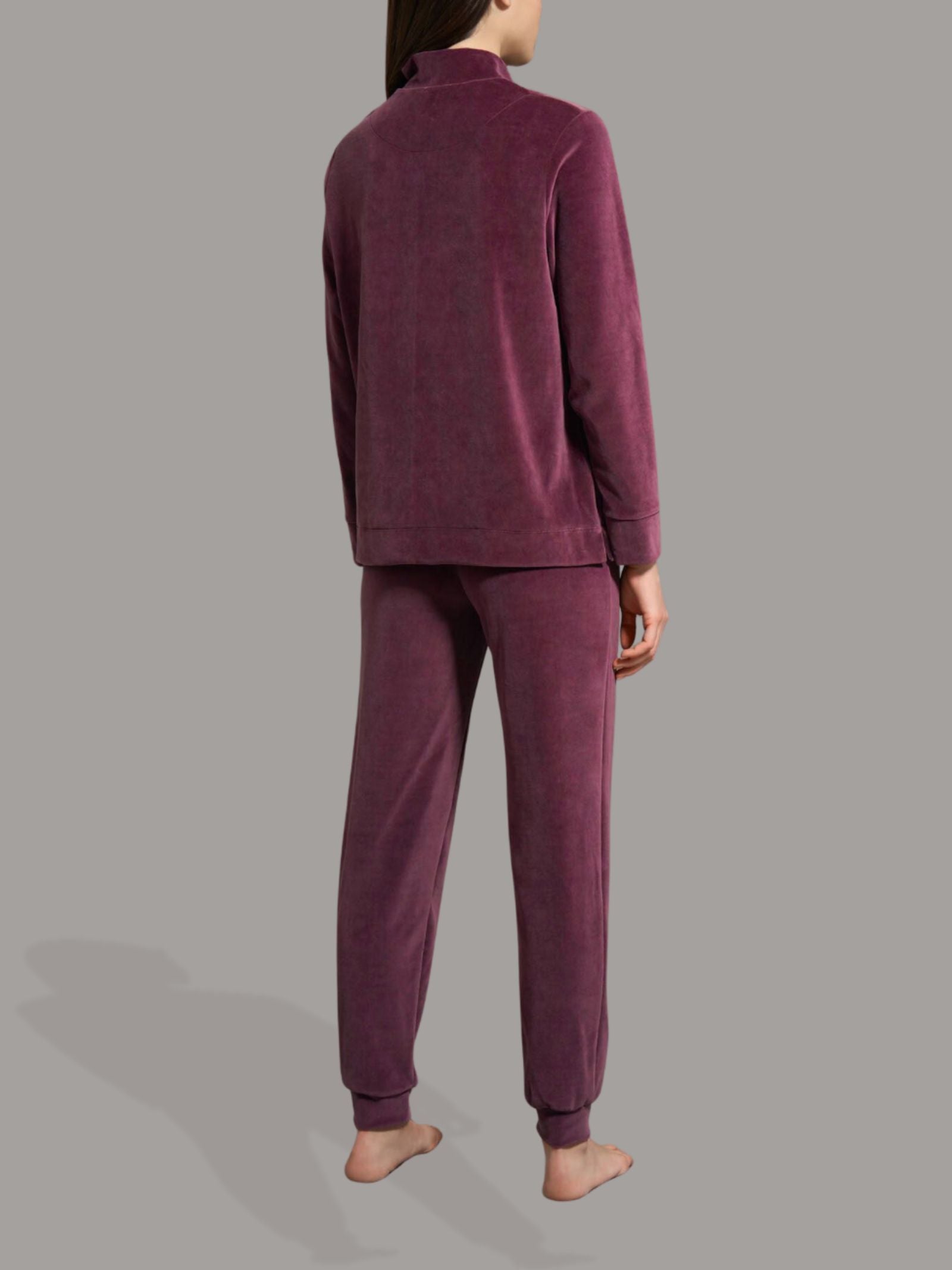 Ragno Ciniglia Tuta Donna Windsor Wine Misto Cotone