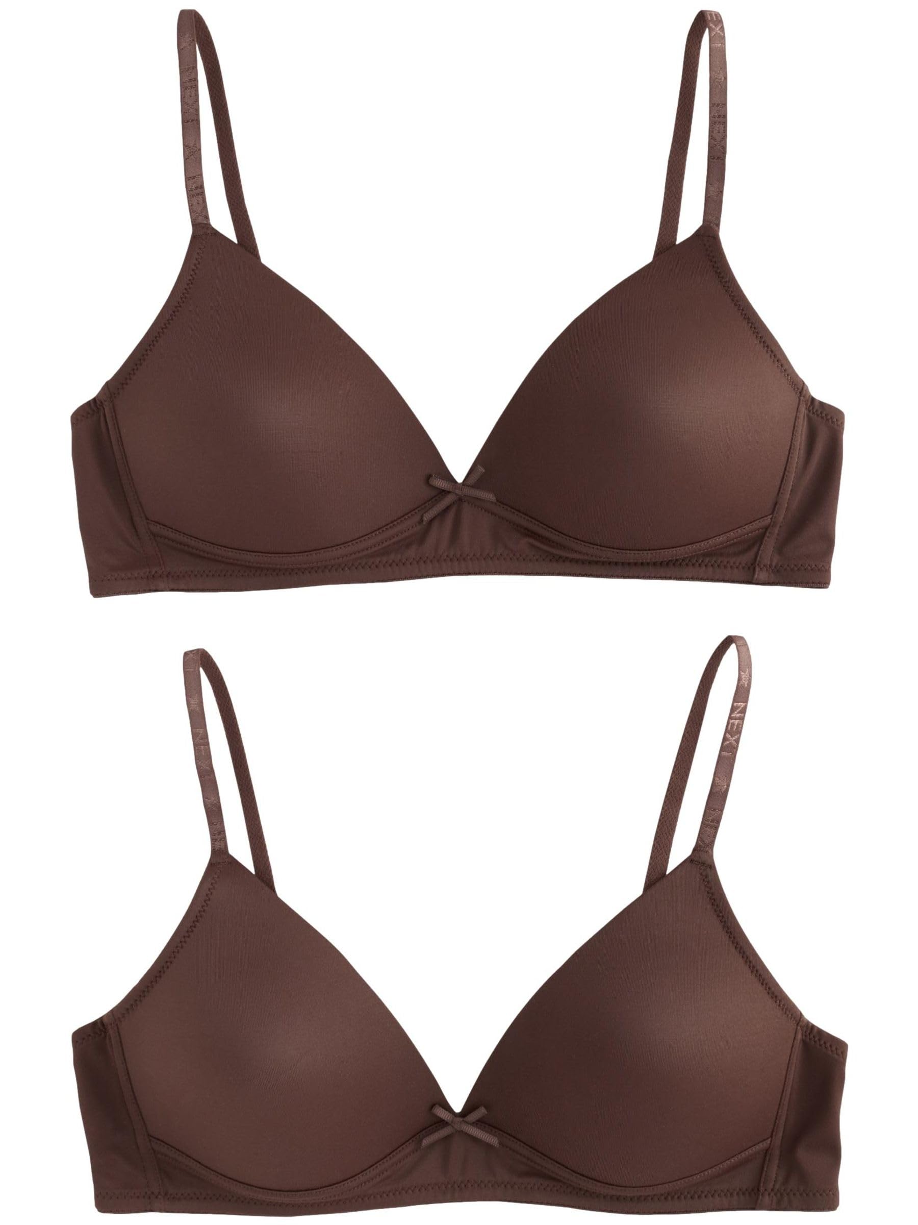 Next Confezione da 2 Reggiseni Sportivi Marrone 65 sostegno